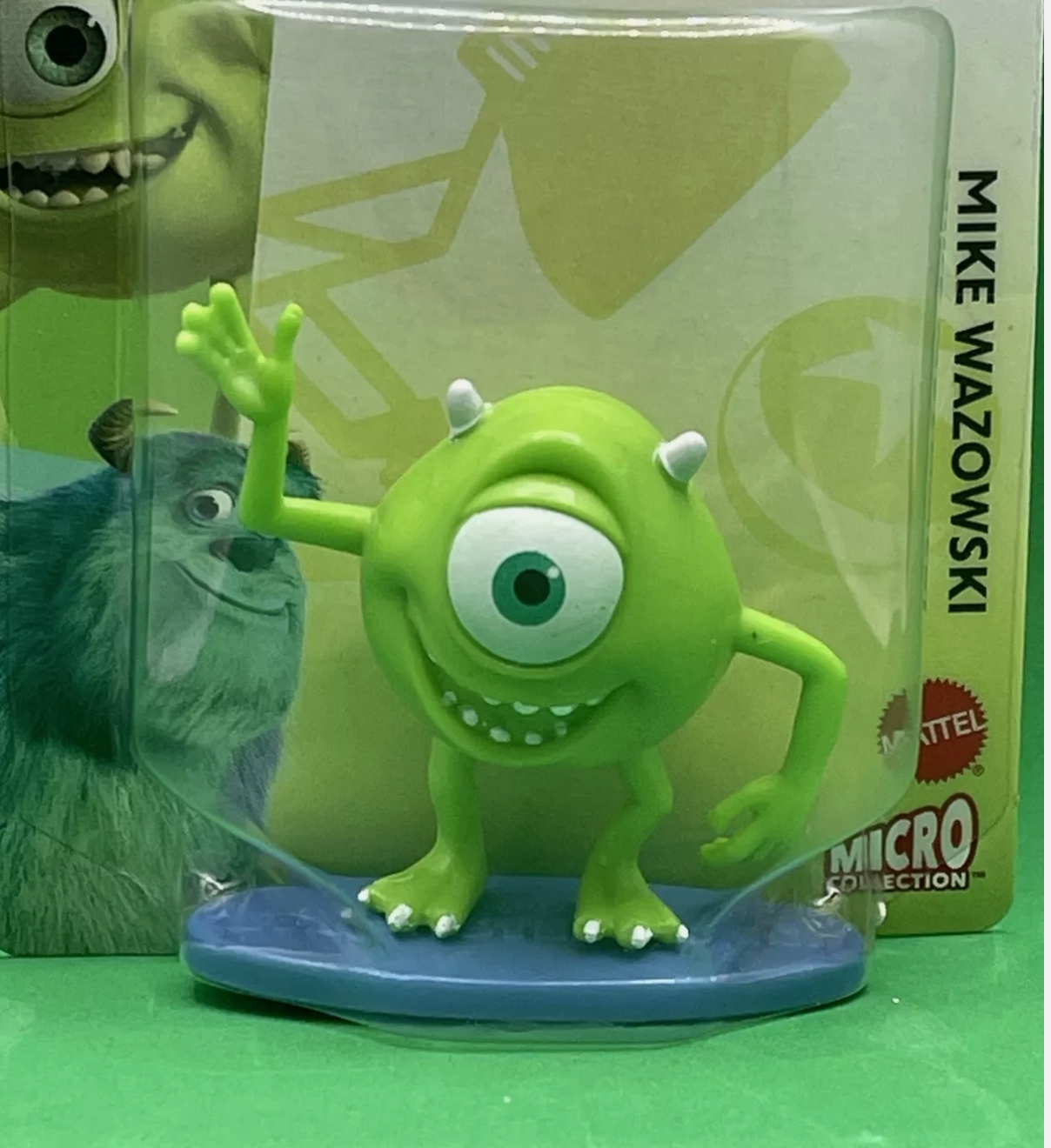 Disney Pixar Monsters "Mike Wazowski" Mini Figure (New)