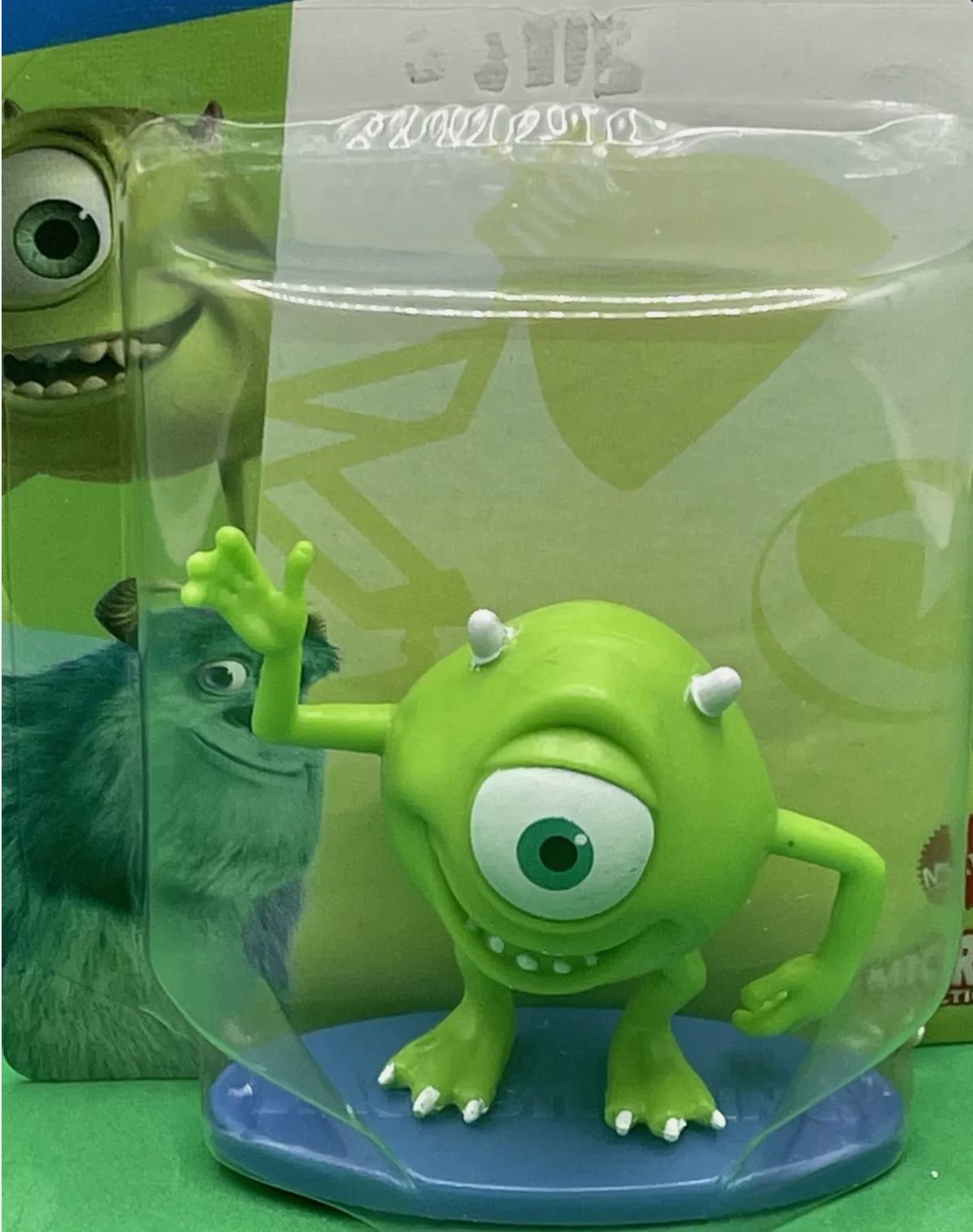 Disney Pixar Monsters "Mike Wazowski" Mini Figure (New)