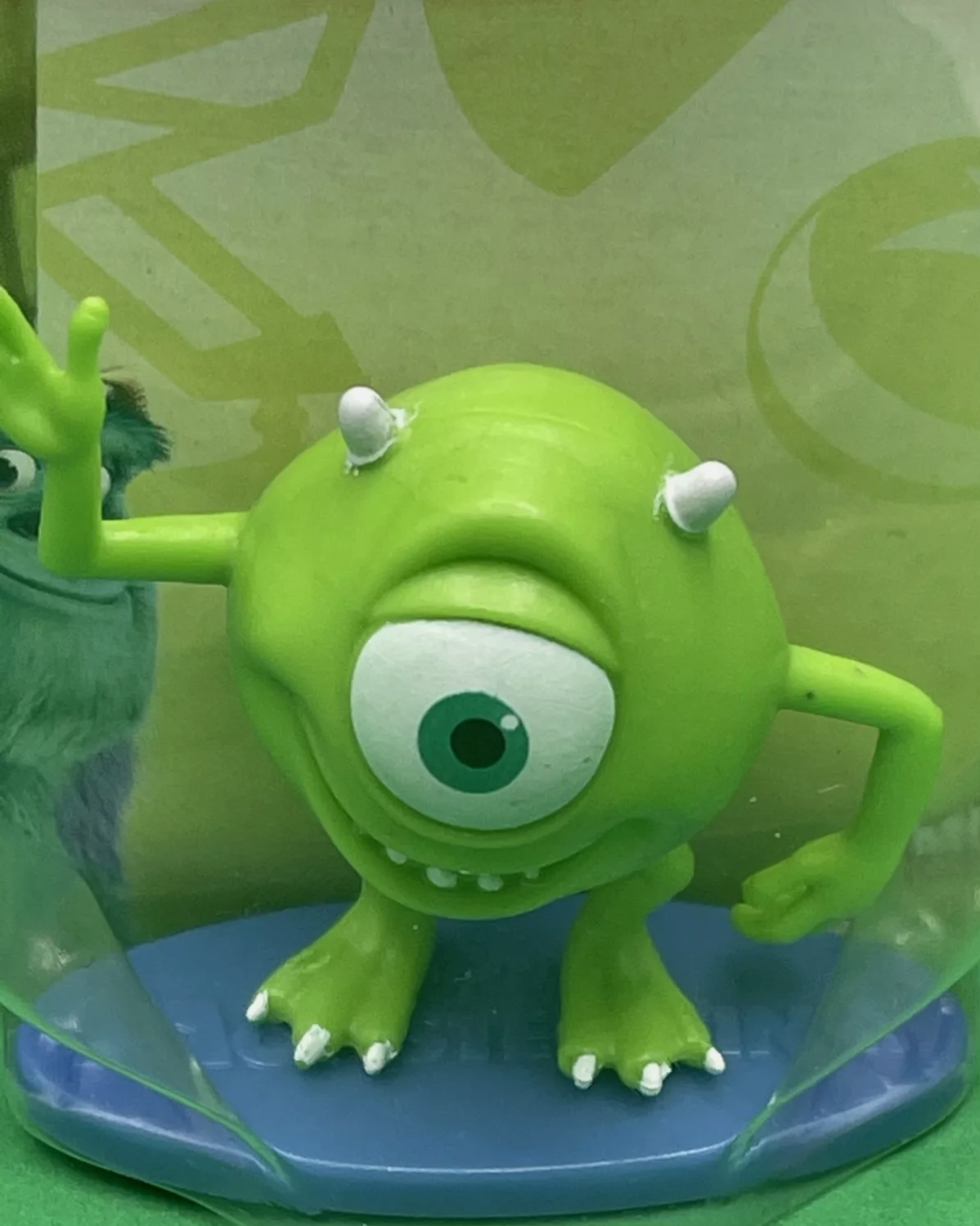 Disney Pixar Monsters "Mike Wazowski" Mini Figure (New)