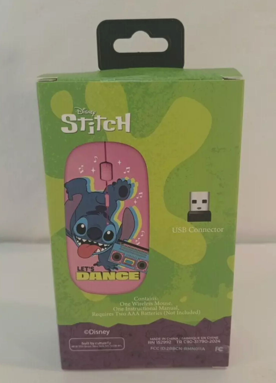 Disney's Lilo & Stitch Wireless Mouse - Culturefly - New In Box