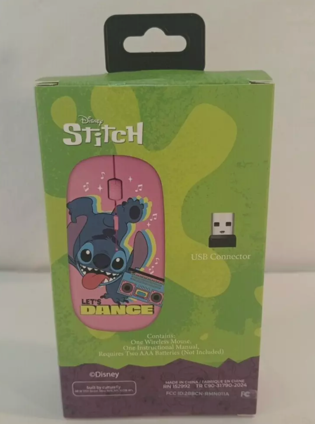 Disney's Lilo & Stitch Wireless Mouse - Culturefly - New In Box