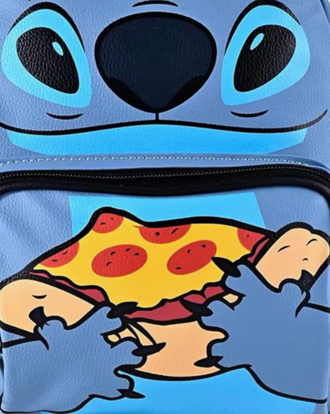 Disney Lilo & Stitch Stitch with Pizza 10 Inch Mini Backpack