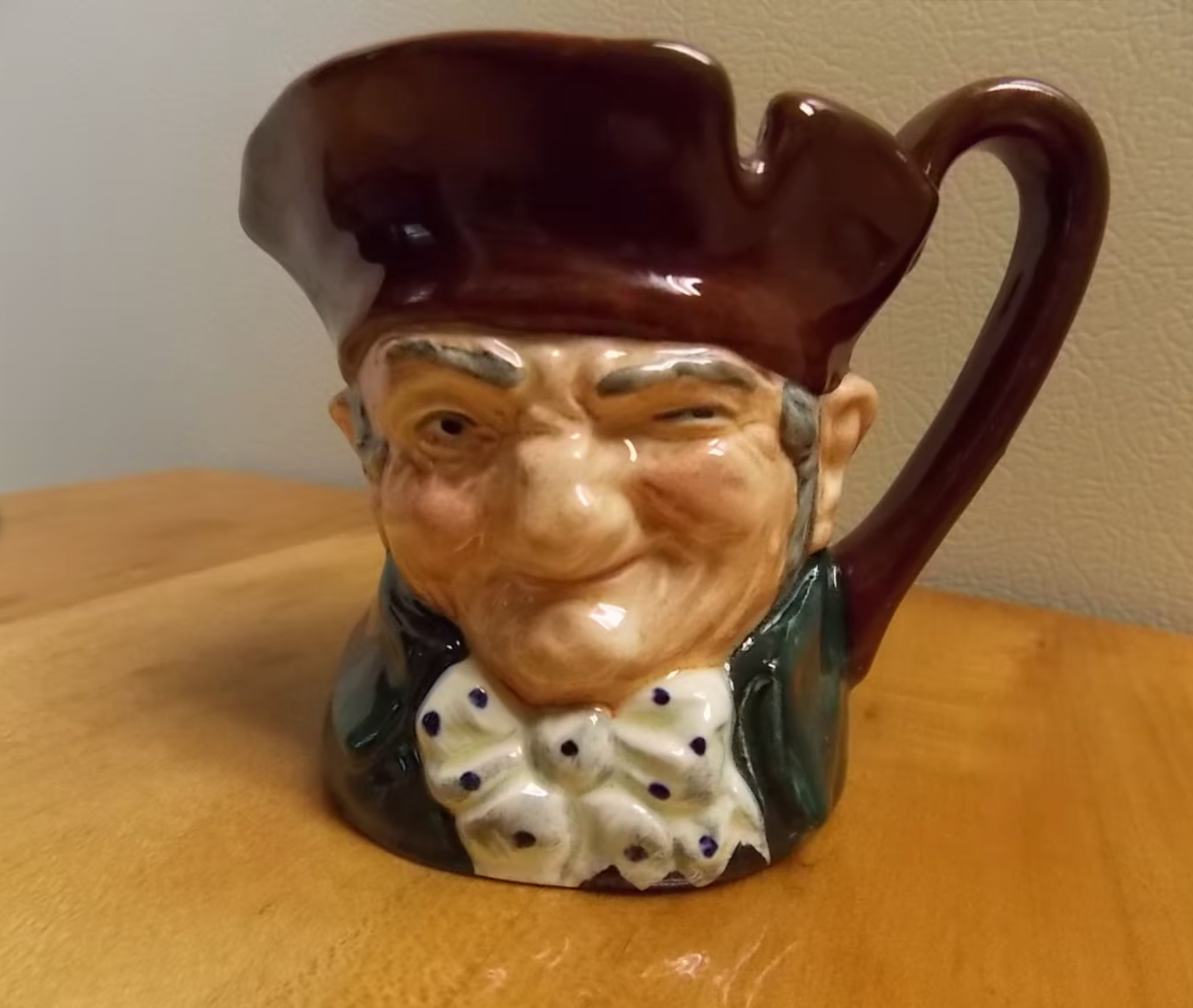 Vintage 1939 Royal Doulton Old Charley Character Jug Toby Small D5527 