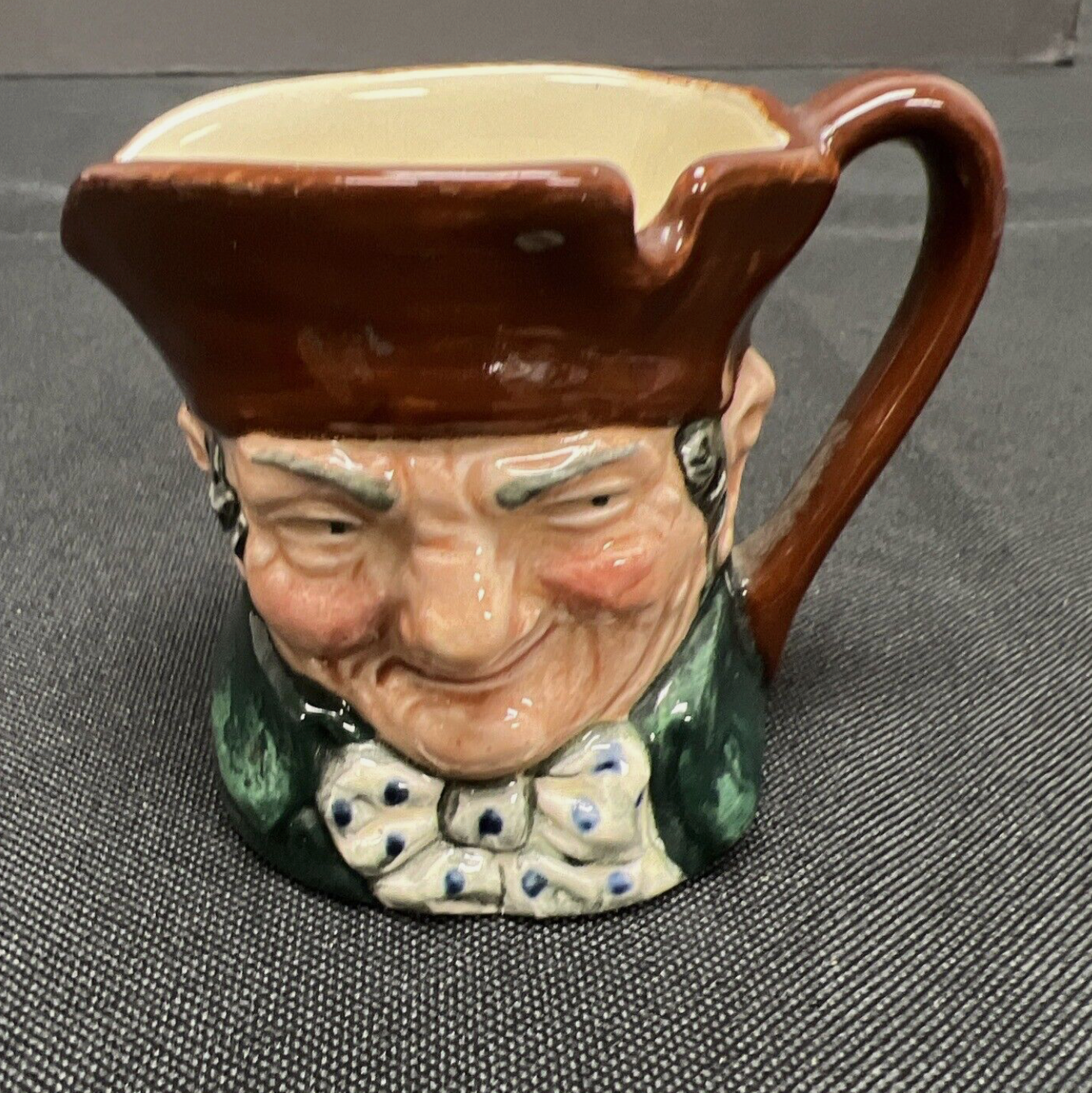 Vintage 1939 Royal Doulton Old Charley Character Jug Toby Small D5527 