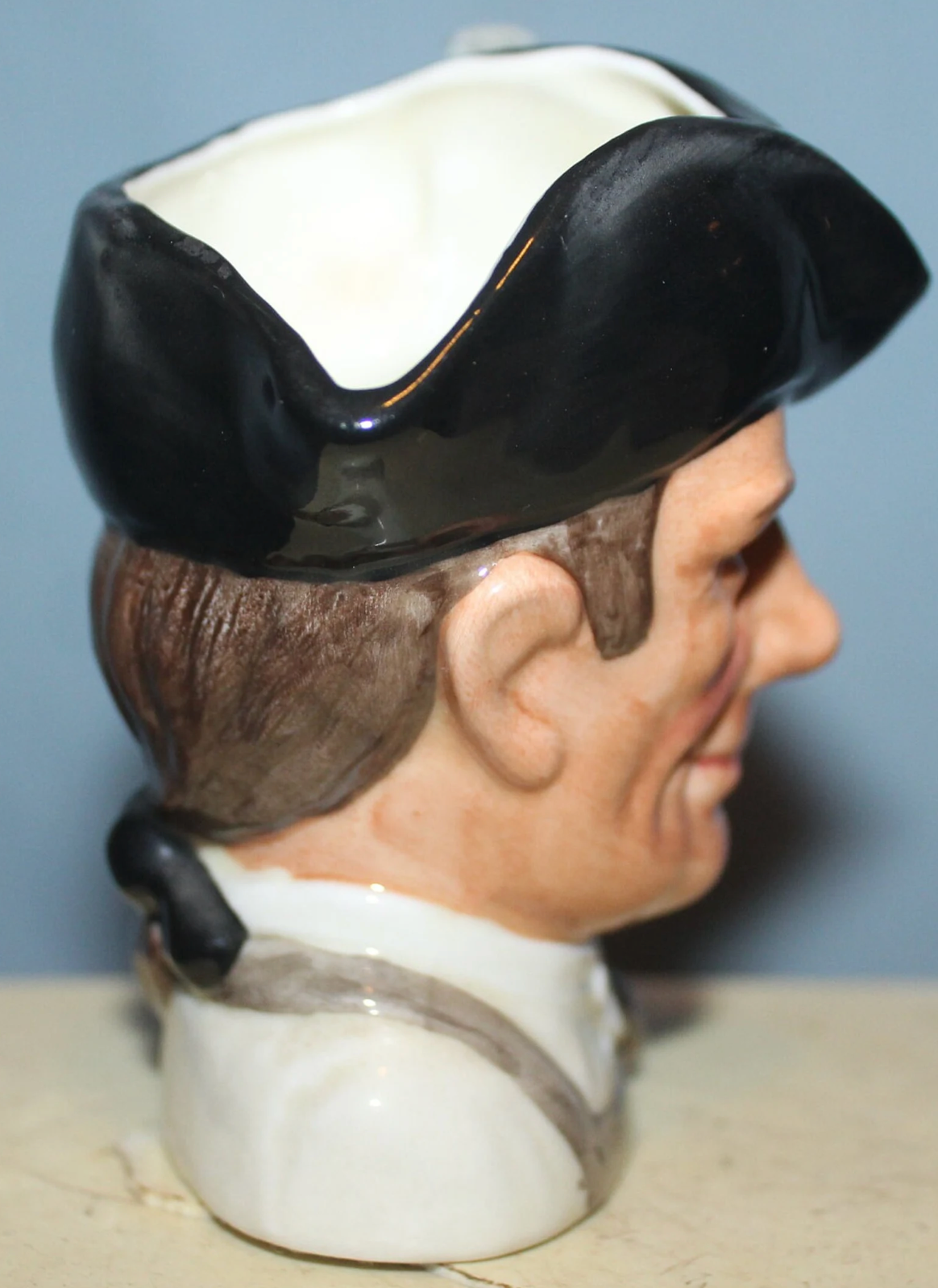 Vintage 1962 Doulton & Co. Limited Small Toby Jug,Williamsburg Coll., Gunsmith, D6580 