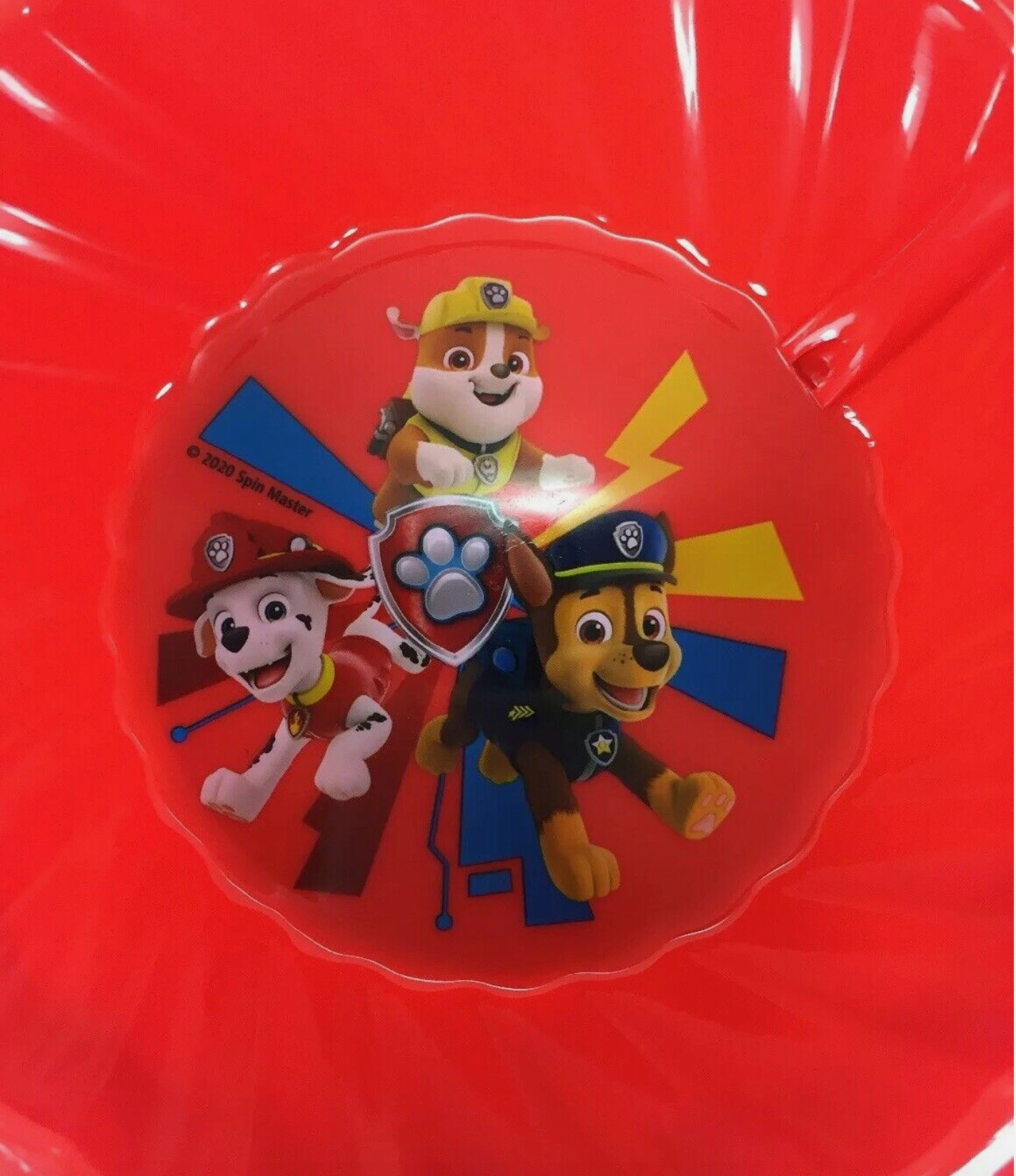 PAW PATROL Cereal Soup Sippy Bowl with Built-In Straw 14.5oz RED BPA Free