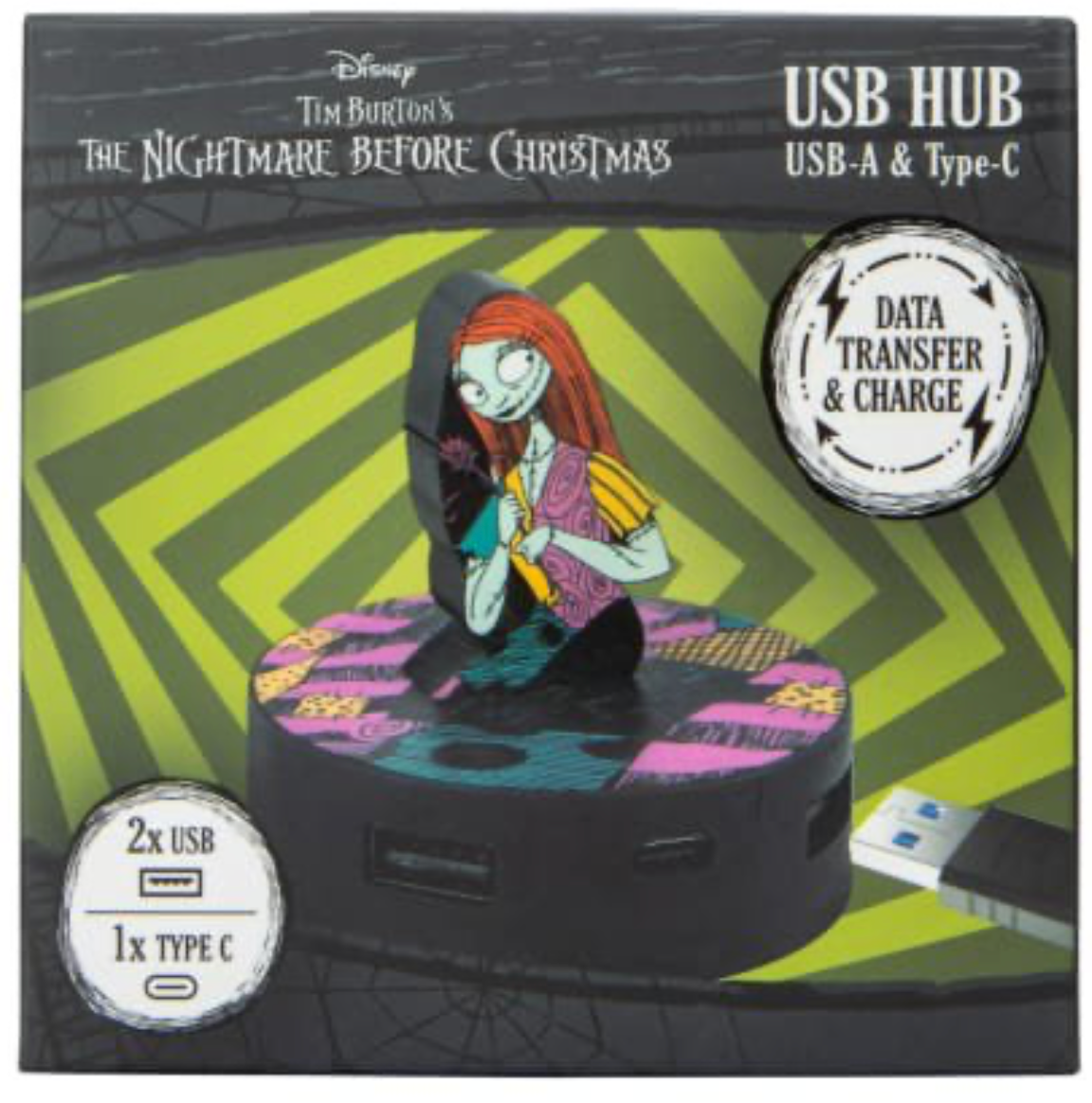 Nightmare Before Christmas Multi-Port Charging Hub - Sally