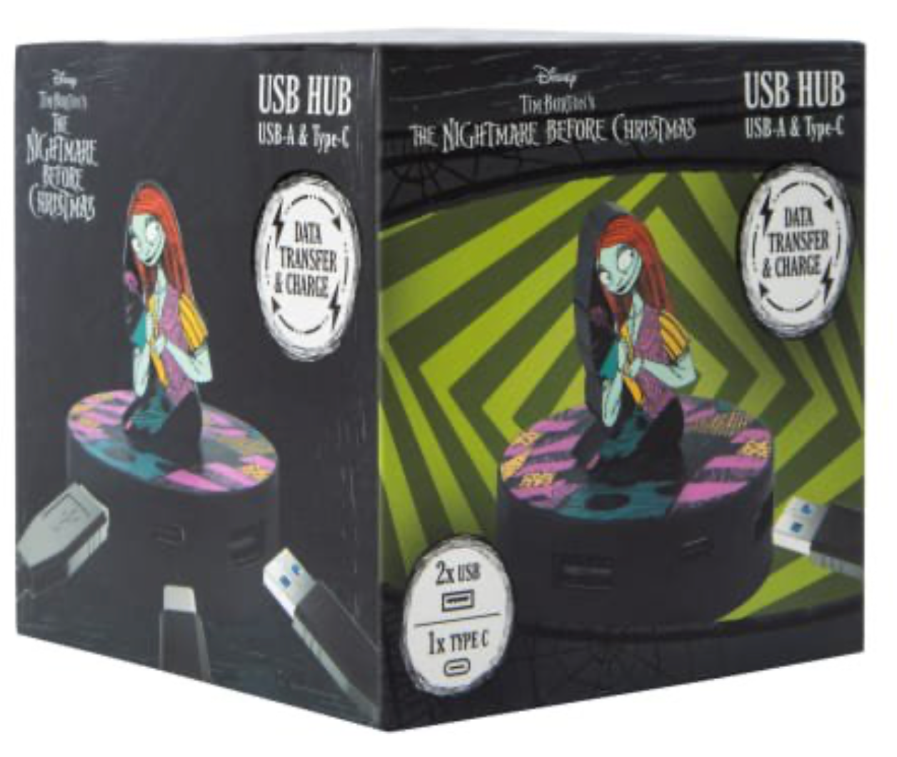 Nightmare Before Christmas Multi-Port Charging Hub - Sally