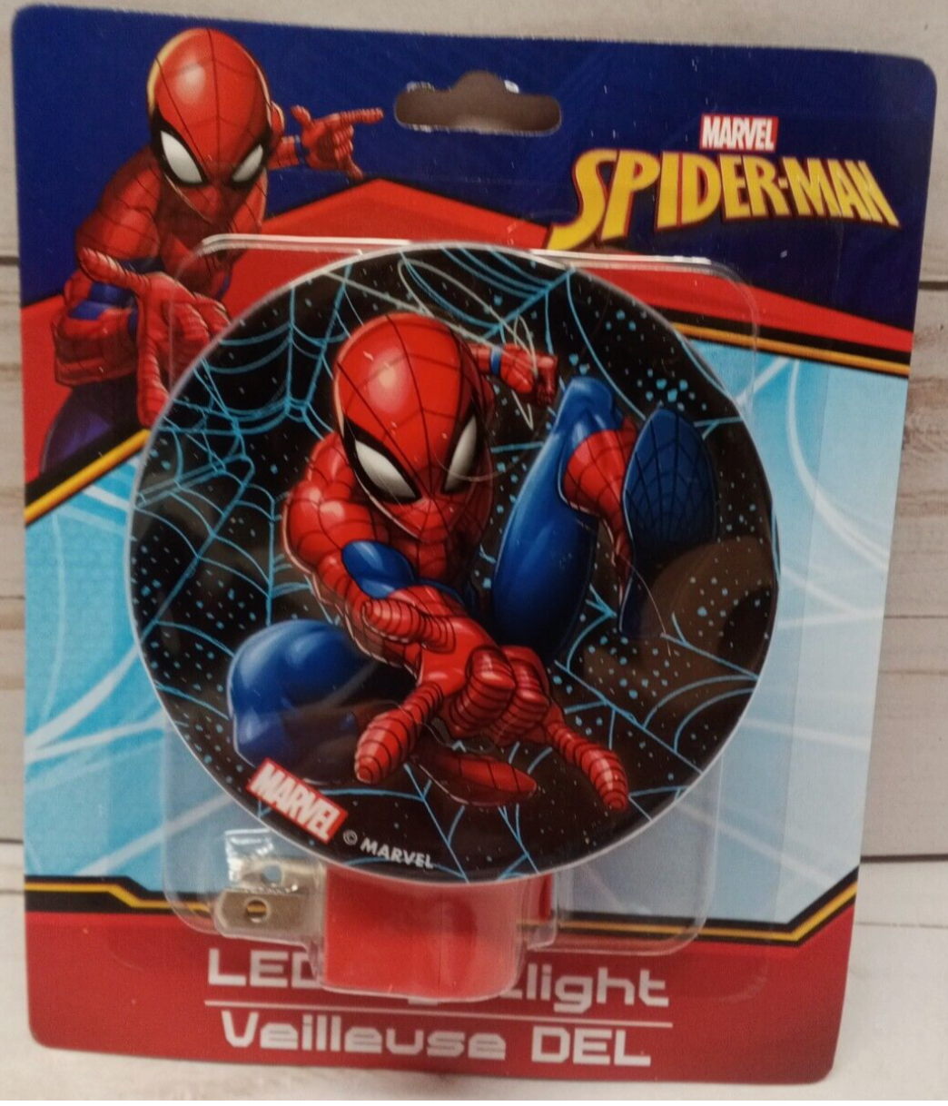 Spiderman Rotary Shade LED Night Light