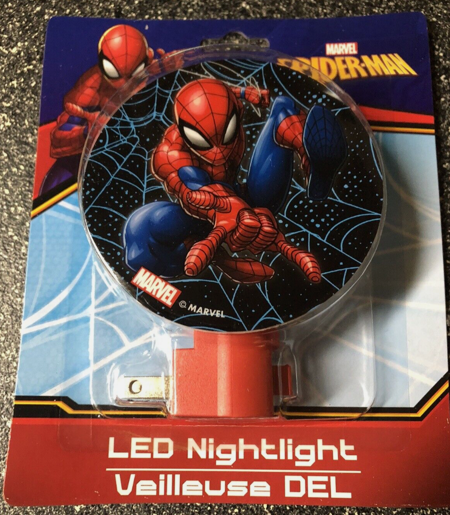 Spider Man Nightlight, Marvel Night Light,