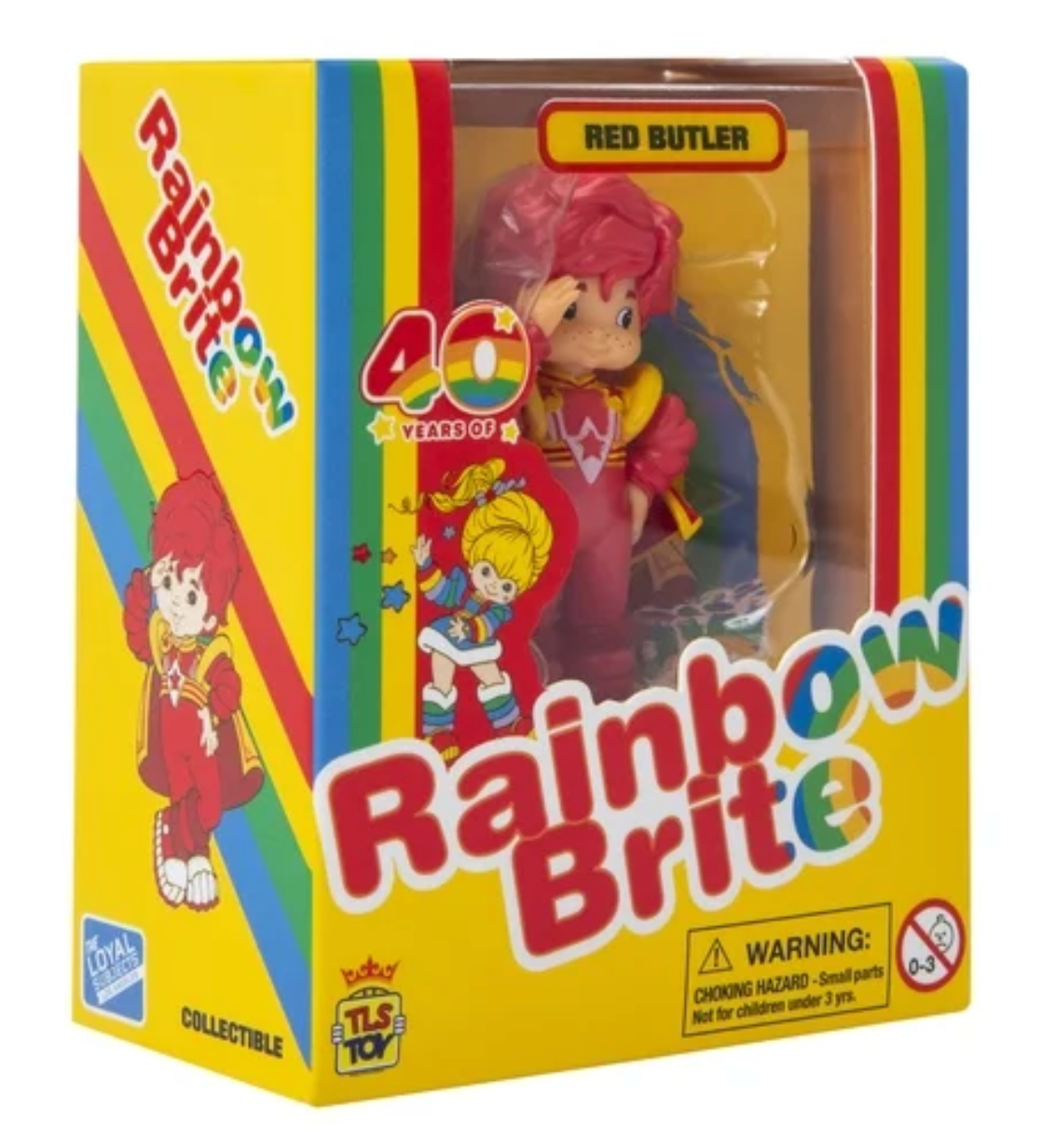 The Loyal Subjects - 40 Year Anniversary Rainbow Brite Red Butler 3" Collectible Figure