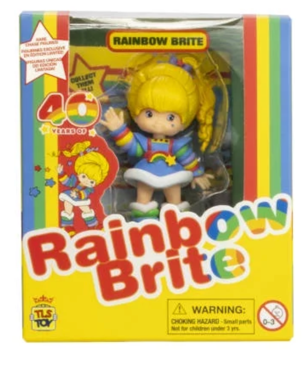 The Loyal Subjects - 40 Year Anniversary Rainbow Brite 3" Collectible Rainbow Brite Figure