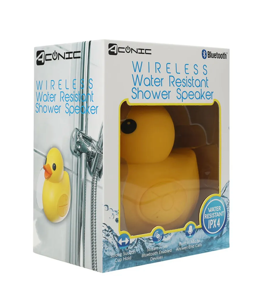 Iconic Wireless Water Resistant Shower Speaker