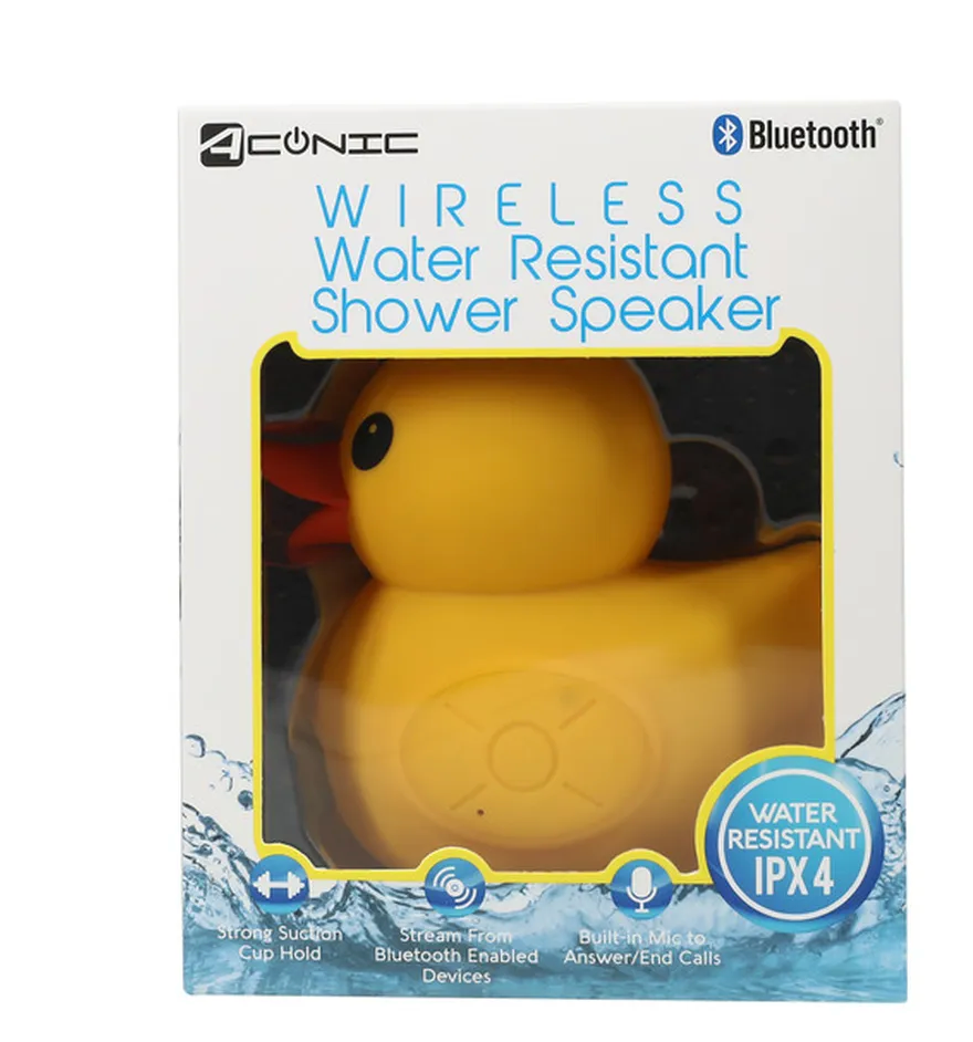 Iconic Wireless Water Resistant Shower Speaker