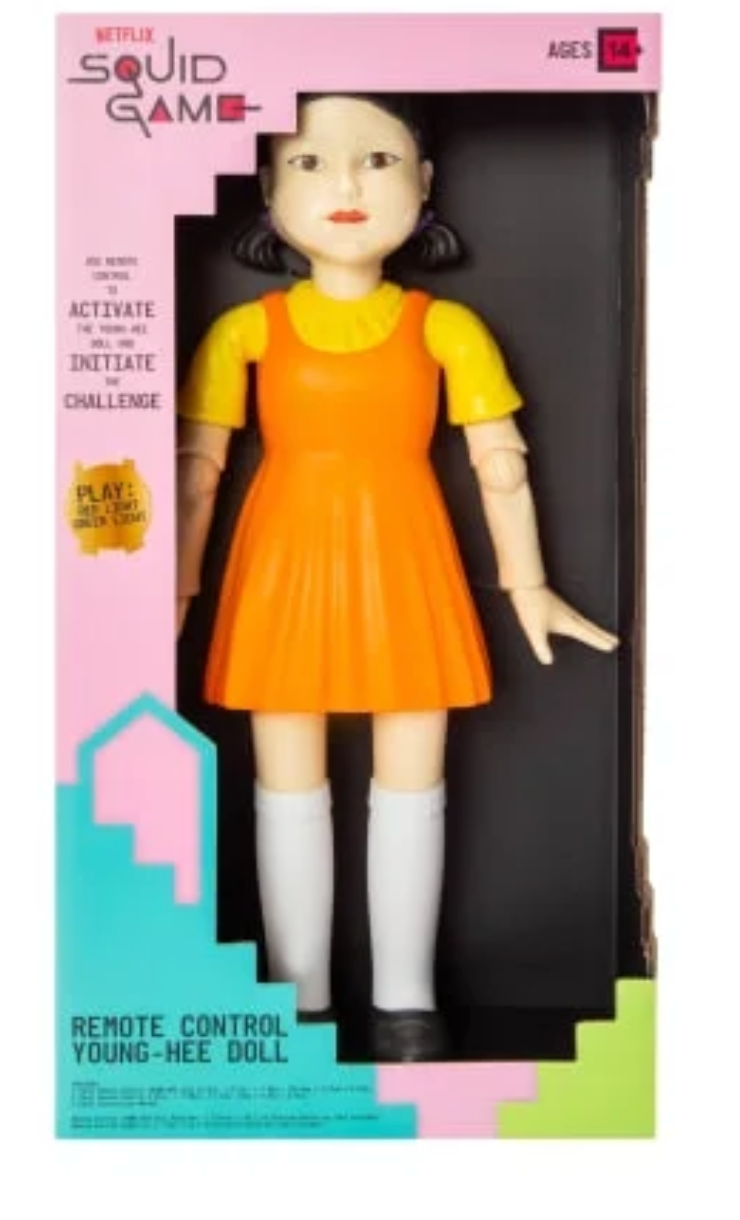 Hallowen Netflix Squid Game Young-Hee Fashion Doll