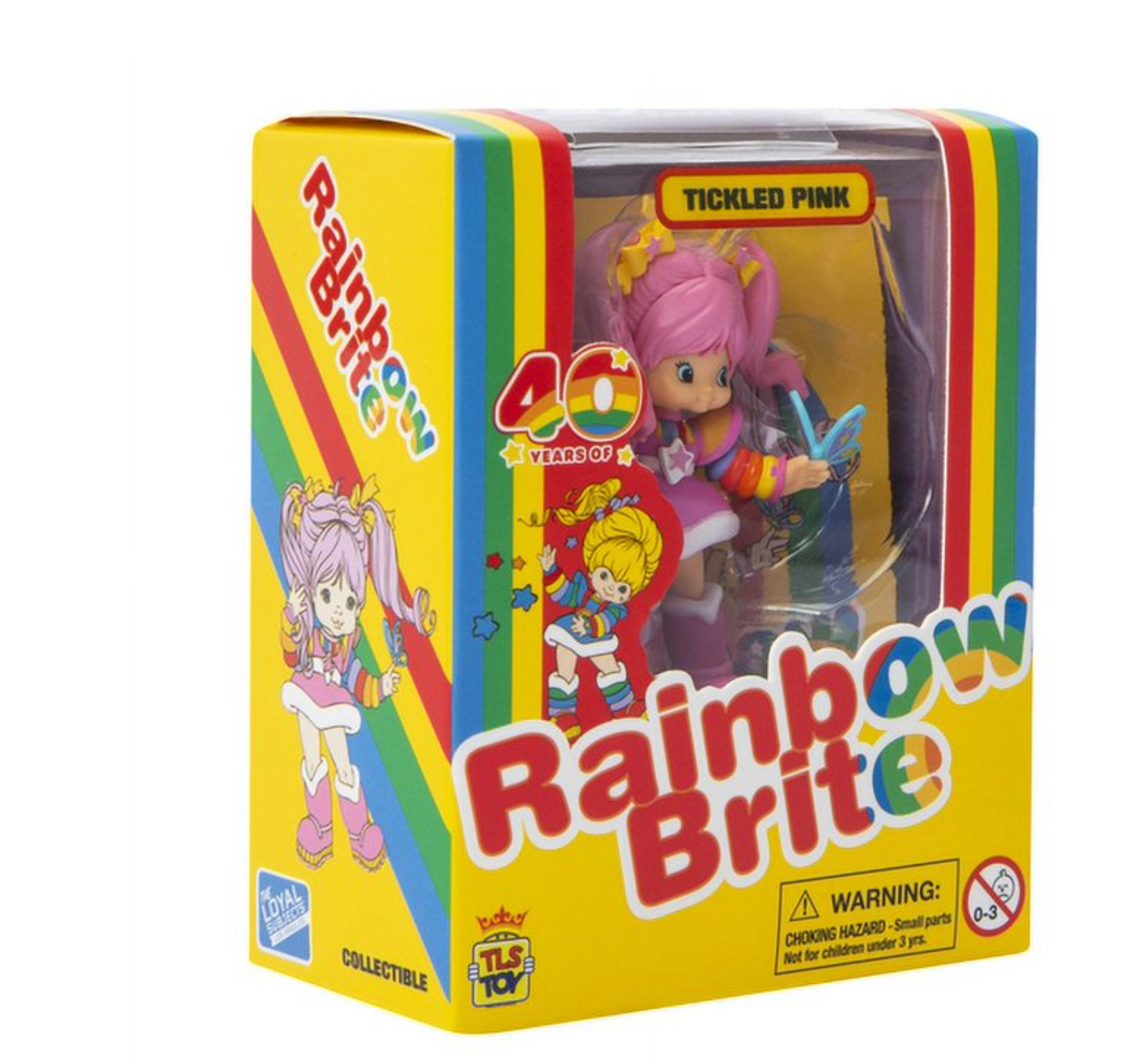 The Loyal Subjects - 40 Year Anniversary Rainbow Brite Tickled Pink 3" Collectible Figure