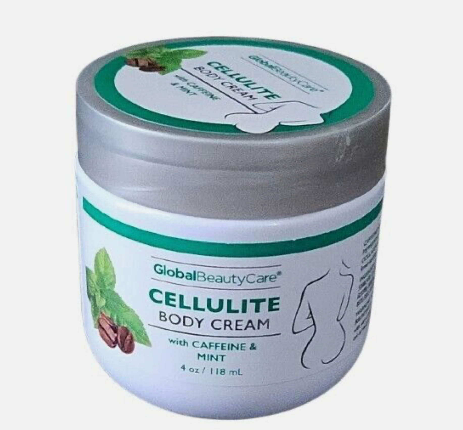 Cellulite Body Cream with Caffeine & Mint