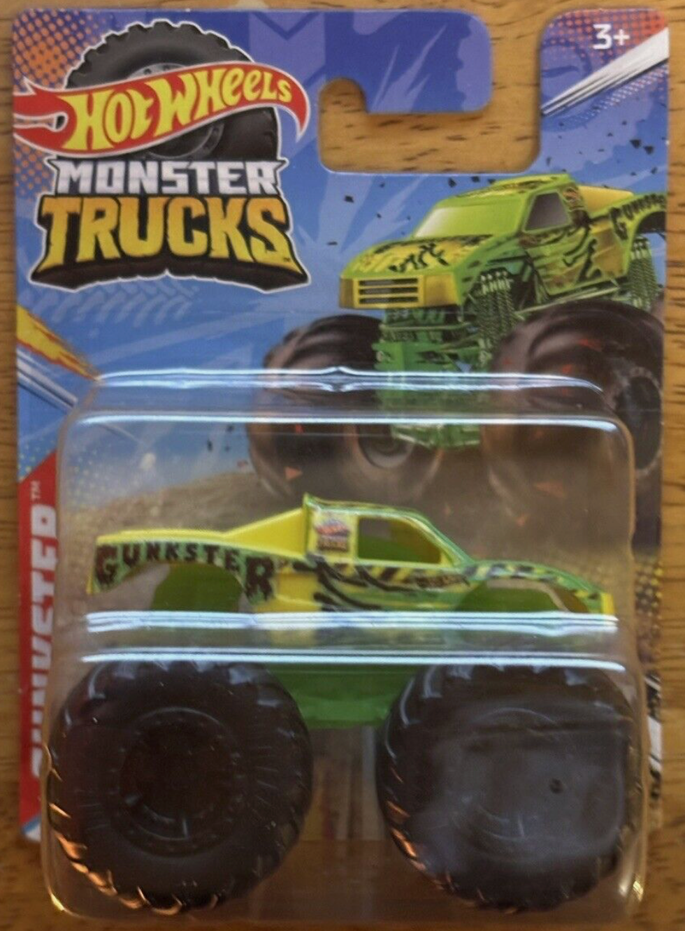 2023 Hot Wheels Green Monster Trucks Gunkster