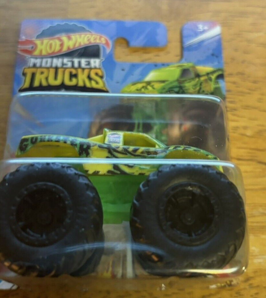 2023 Hot Wheels Green Monster Trucks Gunkster