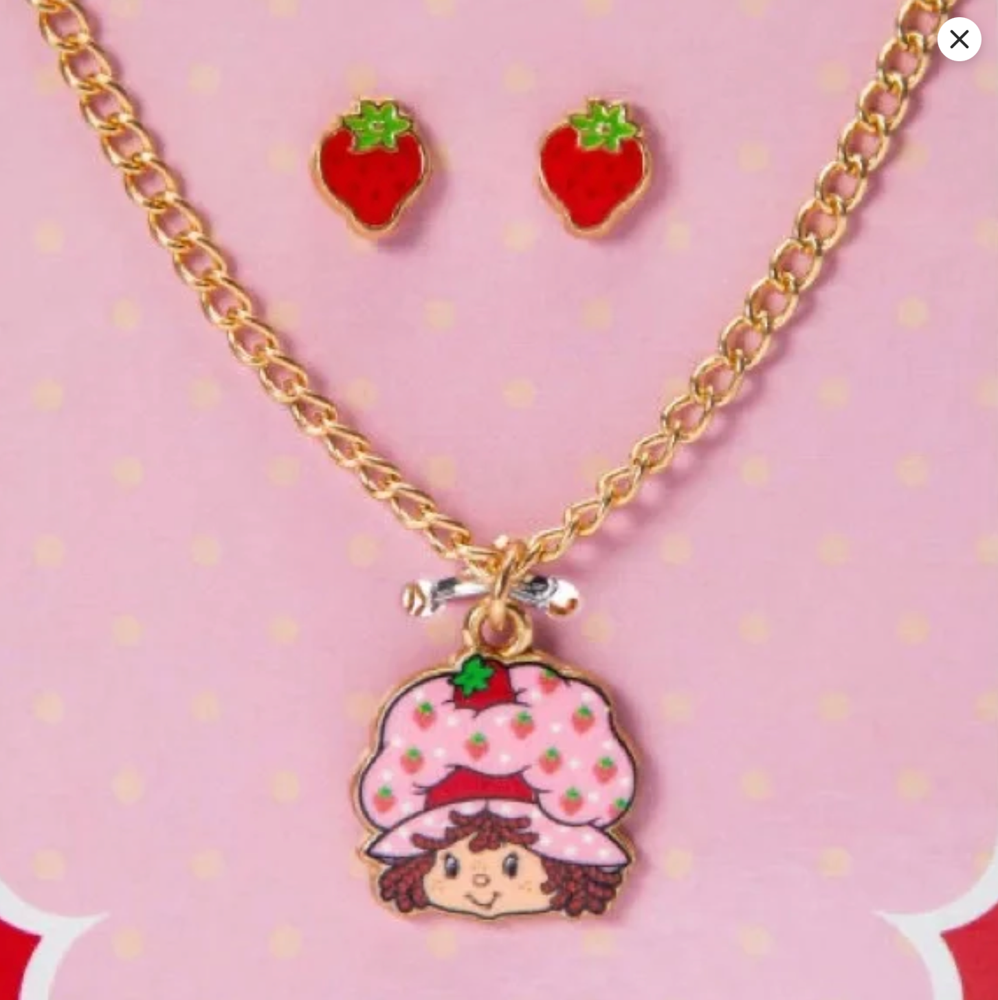 The World Of Strawberry Shortcake Jewelry Set