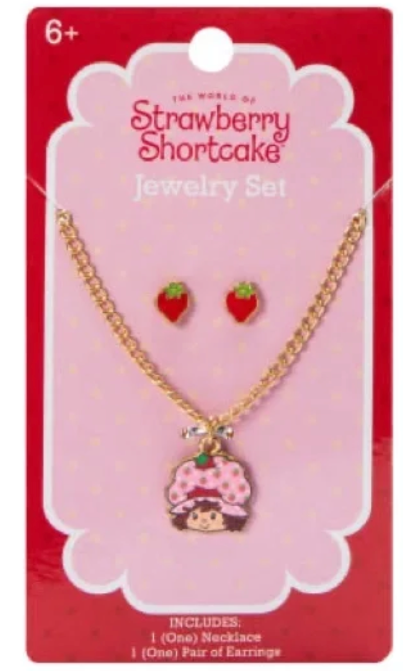 The World Of Strawberry Shortcake Jewelry Set