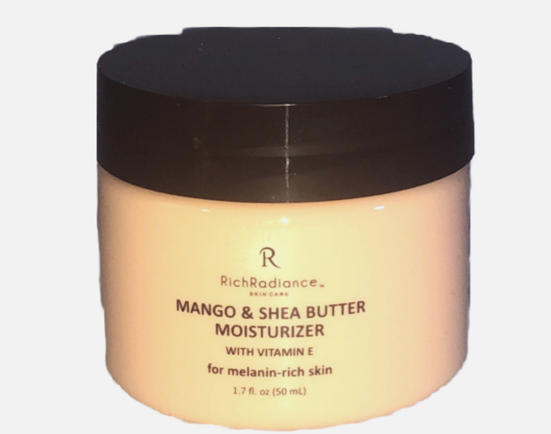 Rich Radiance Skin Care Mango Shea Butter Moisturizer W Vitamin E 1.7oz