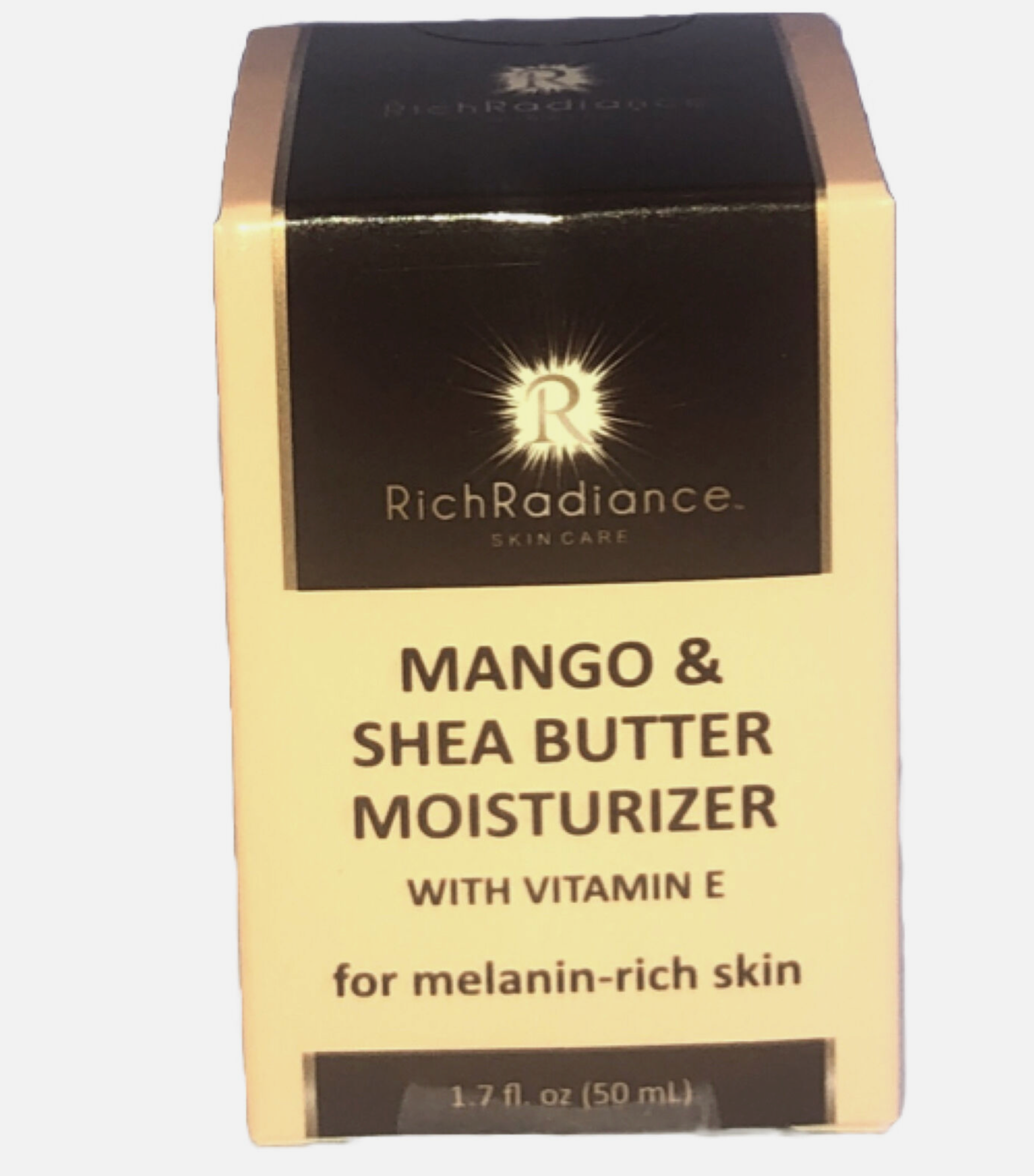 Rich Radiance Skin Care Mango Shea Butter Moisturizer W Vitamin E 1.7oz