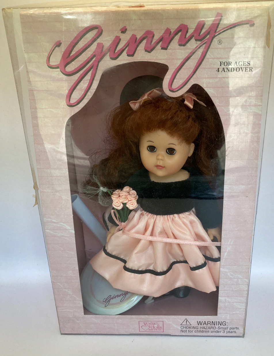 Ginny Doll Music Recital Vogue 1995 Vinyl 8 inch Poseable in Box Original