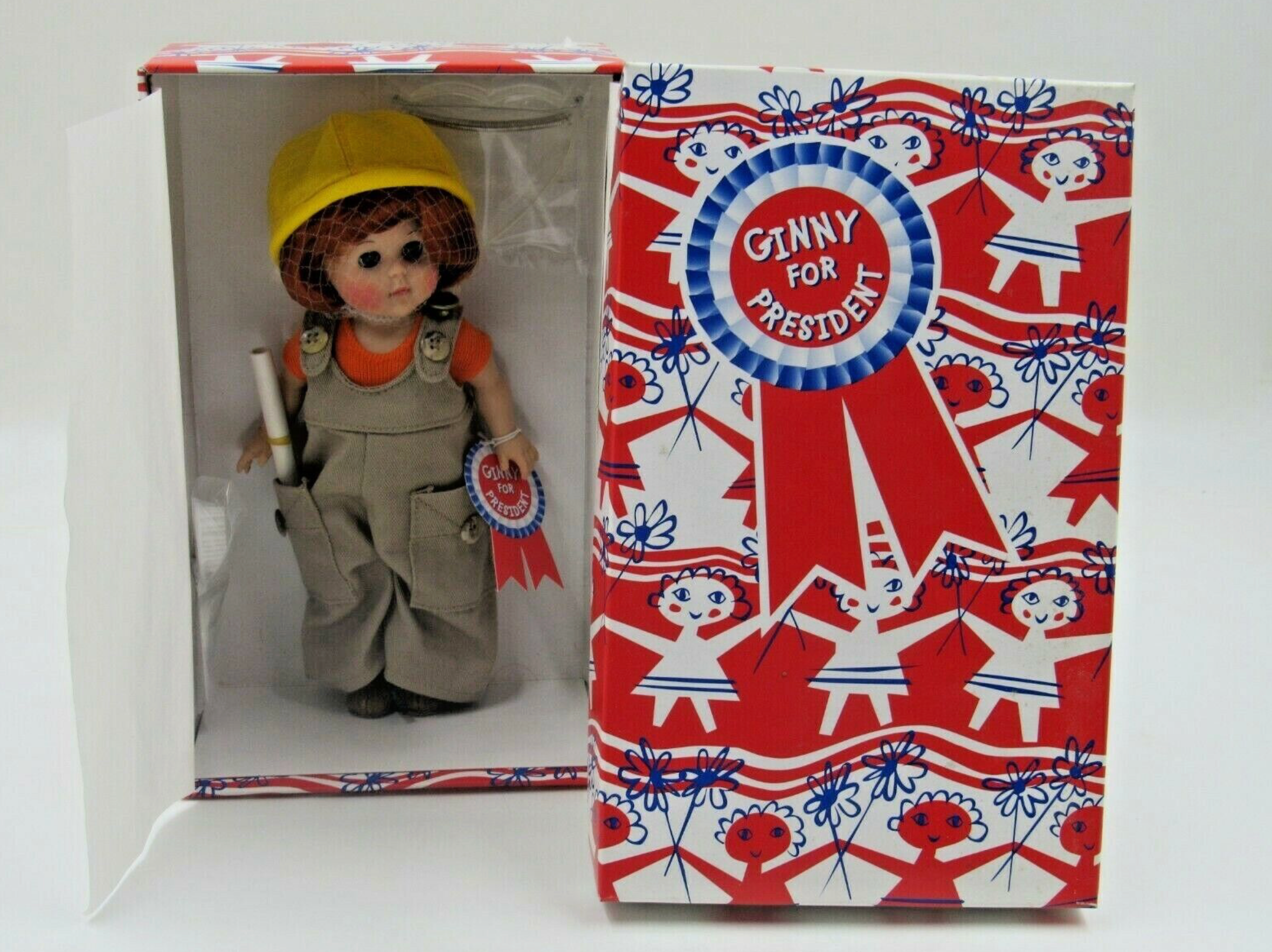 Ginny for President "Ginny Woos the Labor Vote" Collectible 8" Vogue Doll