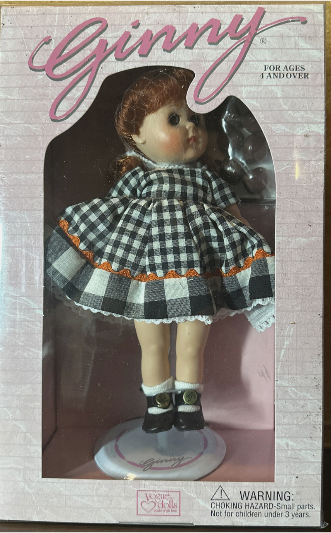 Ginny Caramel Apples Doll 8" Vogue Dolls 1995 No 6HP13 NRFB( Open Box)