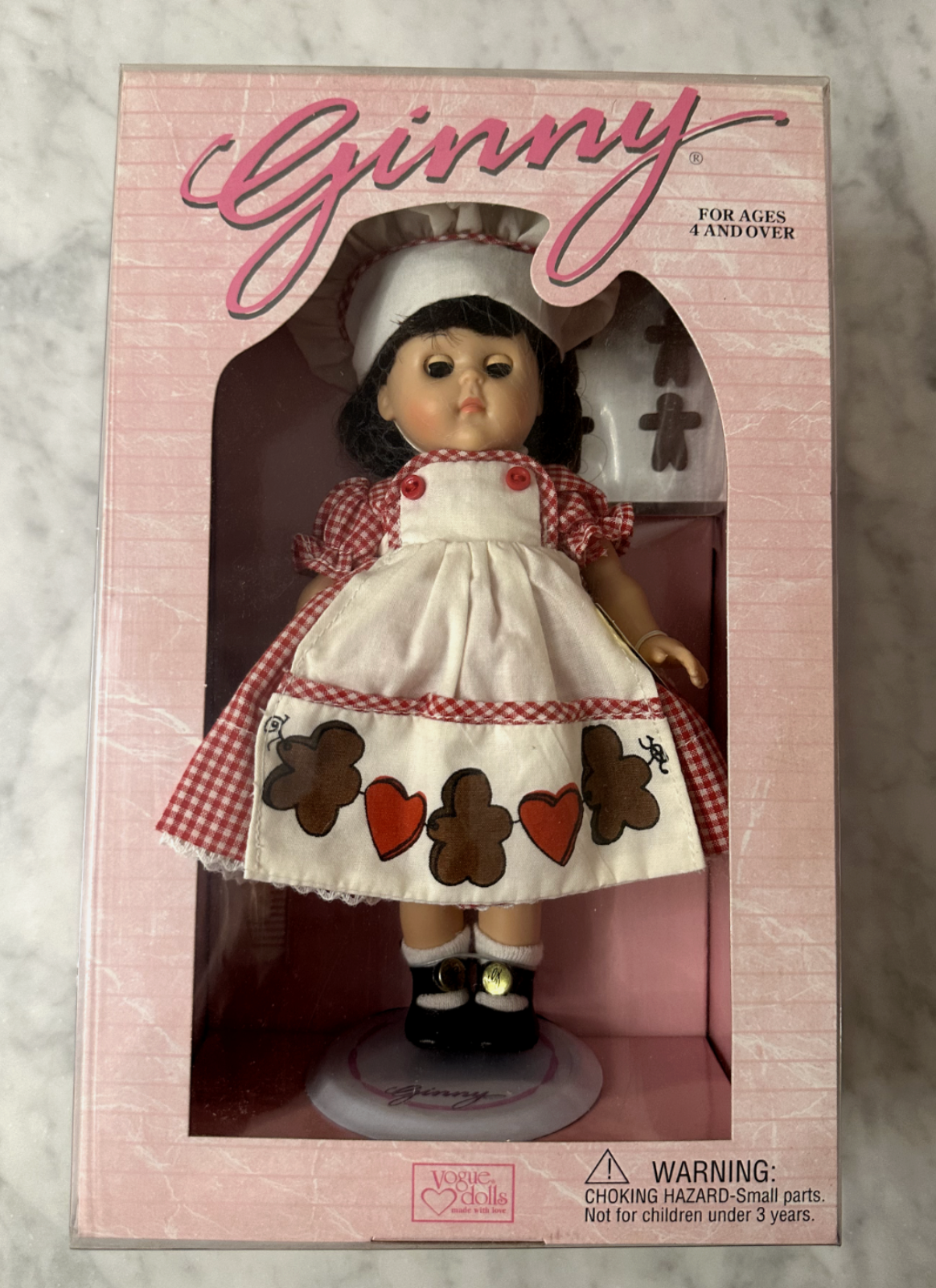 Ginny Gingerbread Cookies Doll 8" Vogue Dolls 1995 No 6HP12 NRFB