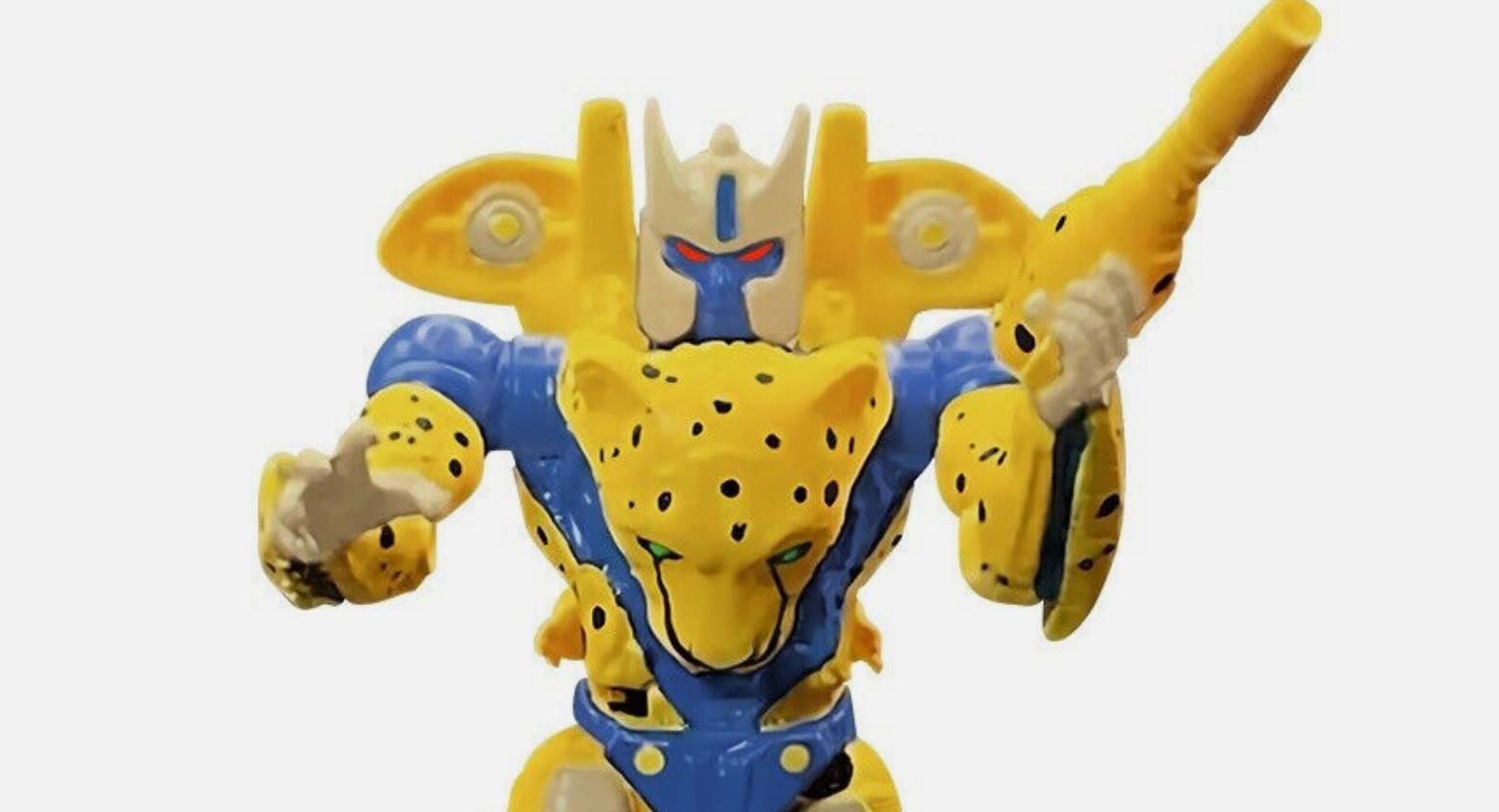 *RARE* Transformers Squeezelings Cheetor Maximals Figure Squishy Toy Collectible