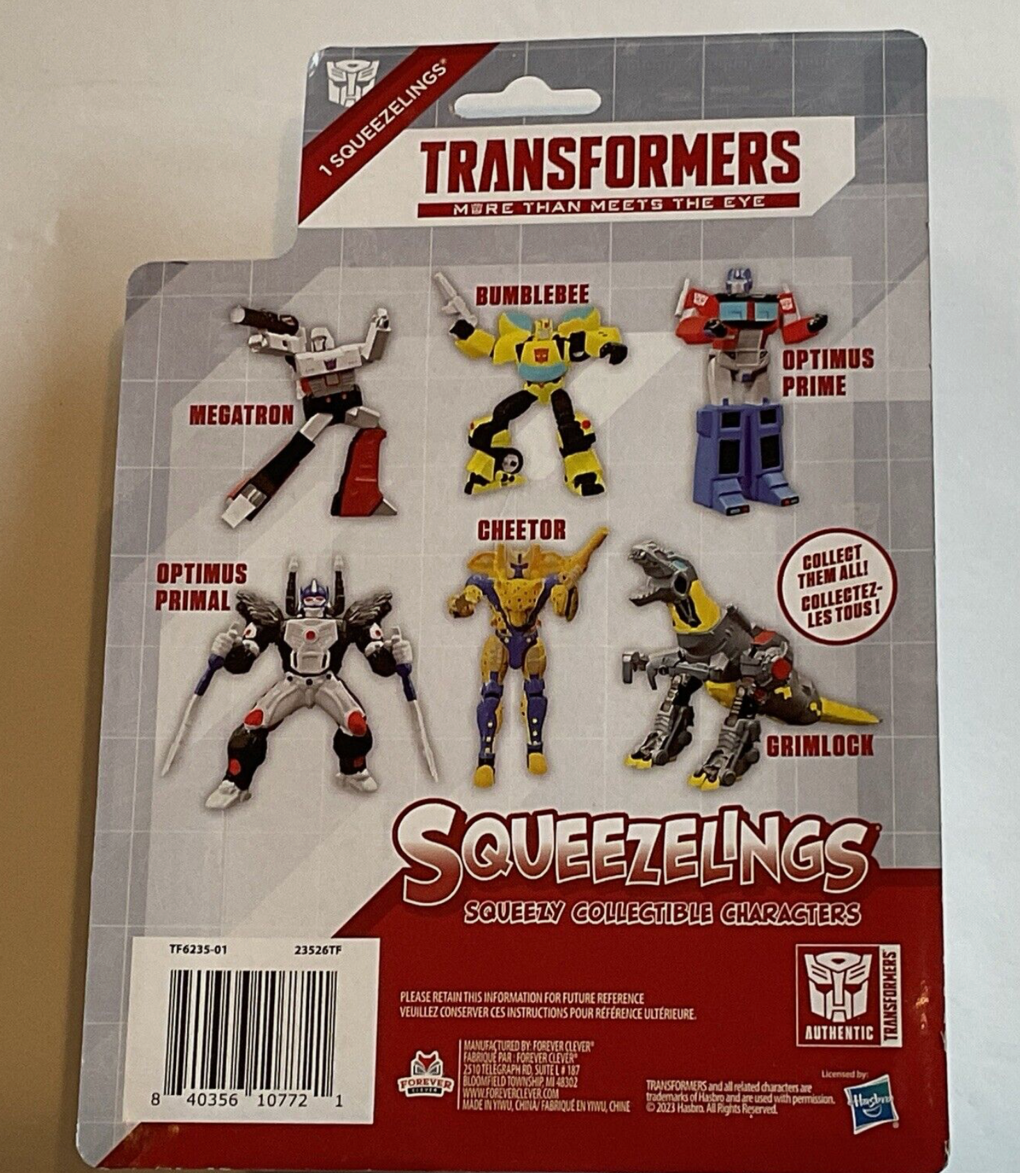 RARE Transformers Squeezelings Bumblebee Autobot Figure Squishy Toy Collectible