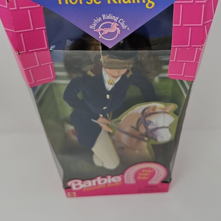 Horse Riding Barbie Riding Club Poseable Barbie Doll 1997 Mattel 19268