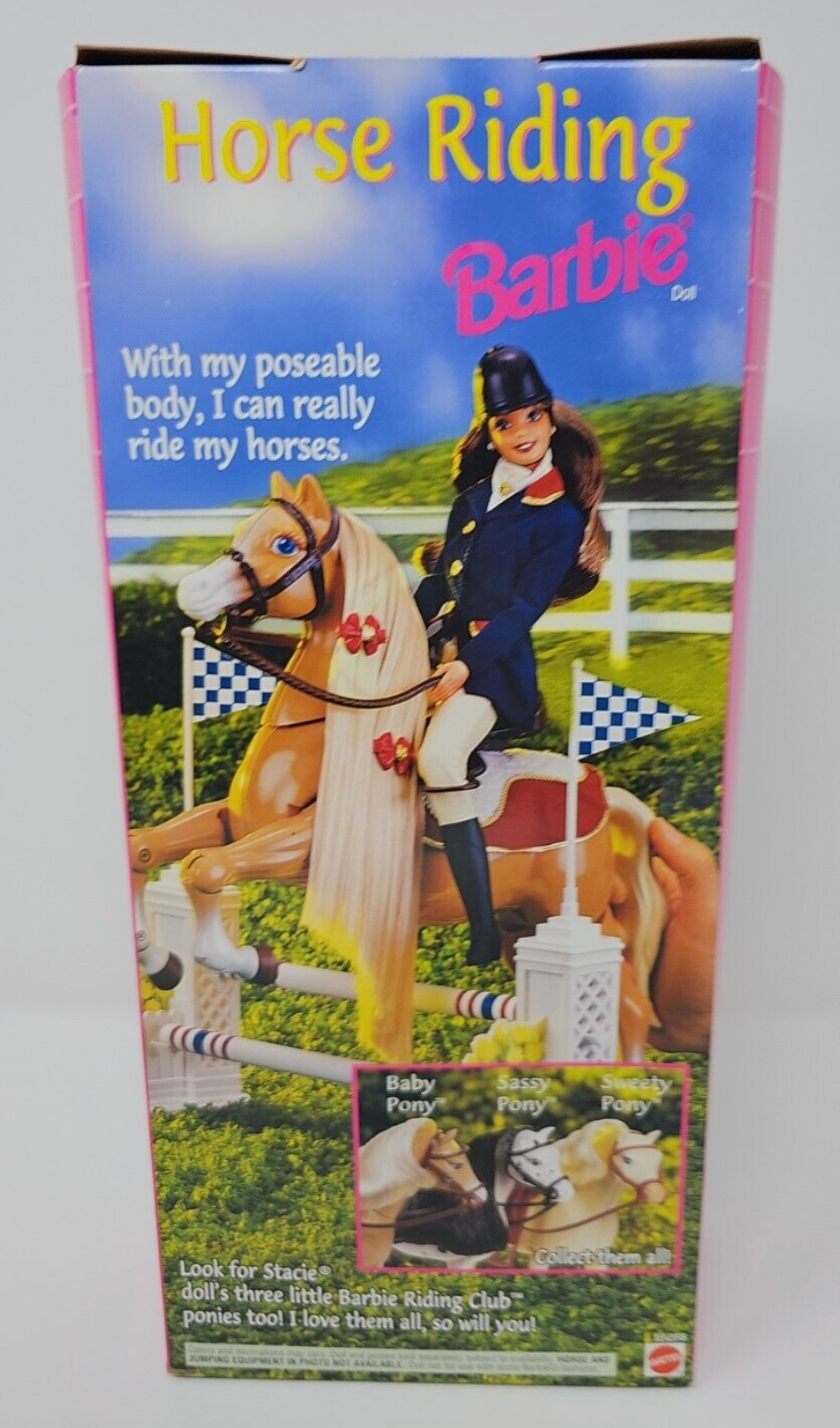 Horse Riding Barbie Riding Club Poseable Barbie Doll 1997 Mattel 19268