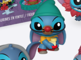 Disney Stitch in costume Funko Minis , Stitch as Gus Gus