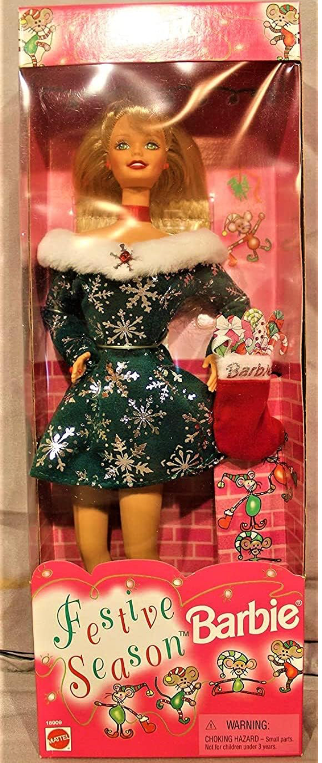 Festive Season Barbie Doll # 18909 Special Edition (1997)