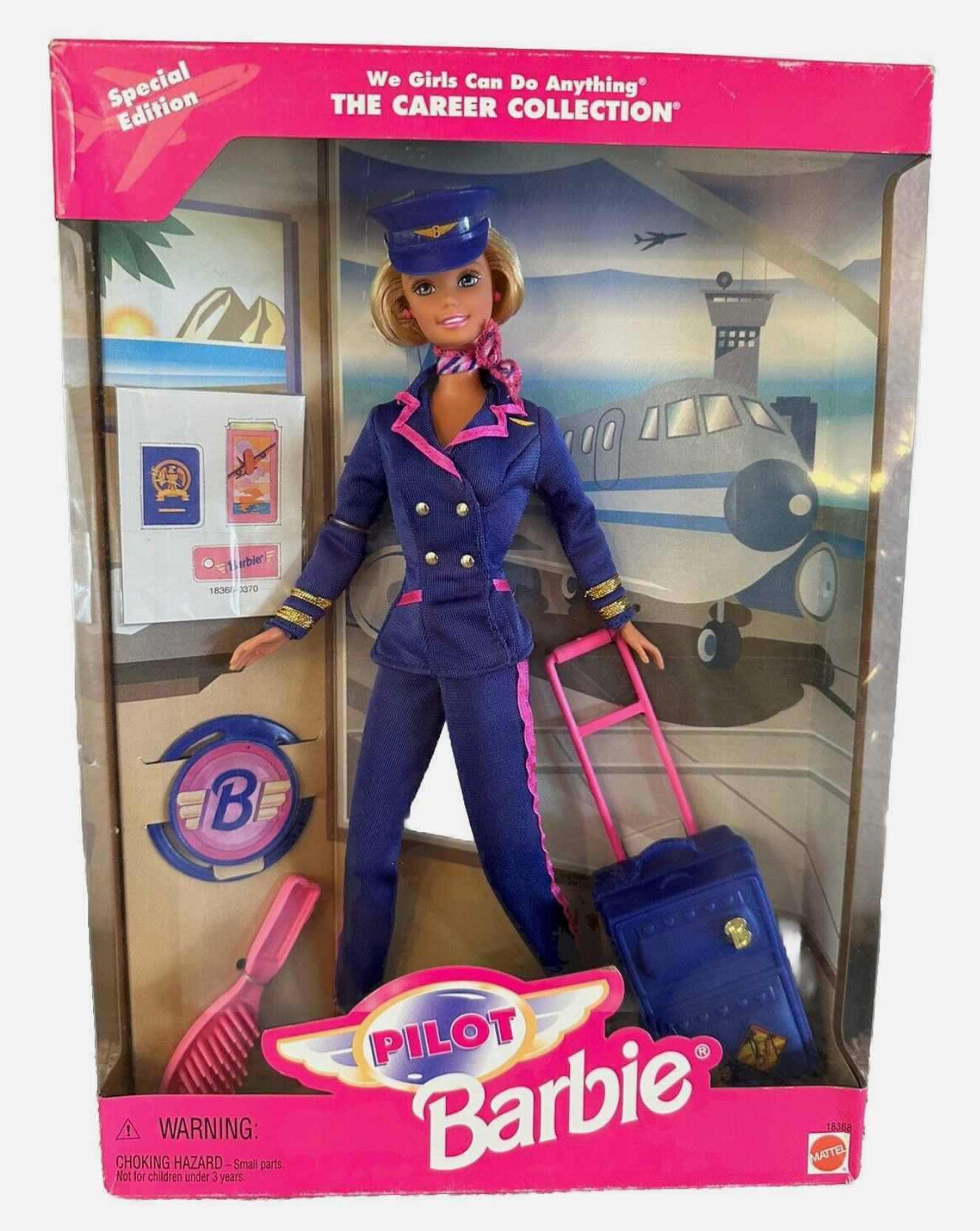 1997 Pilot BARBIE We Girls Can Do Anything Career Collection Mattel #18368