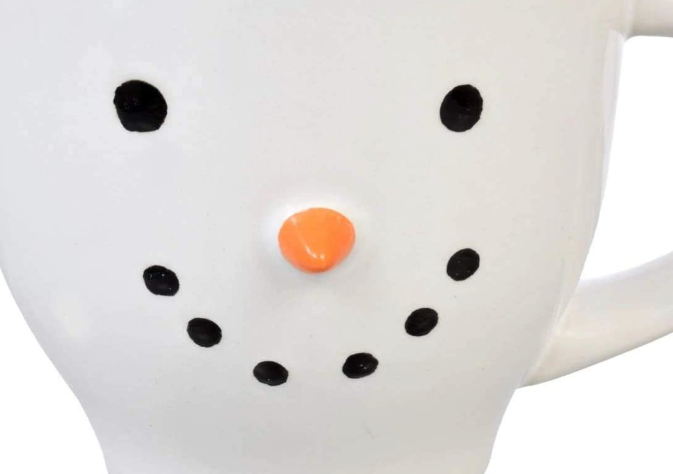 Adorable Festive Holiday Snowman Stoneware Mug 20 oz.