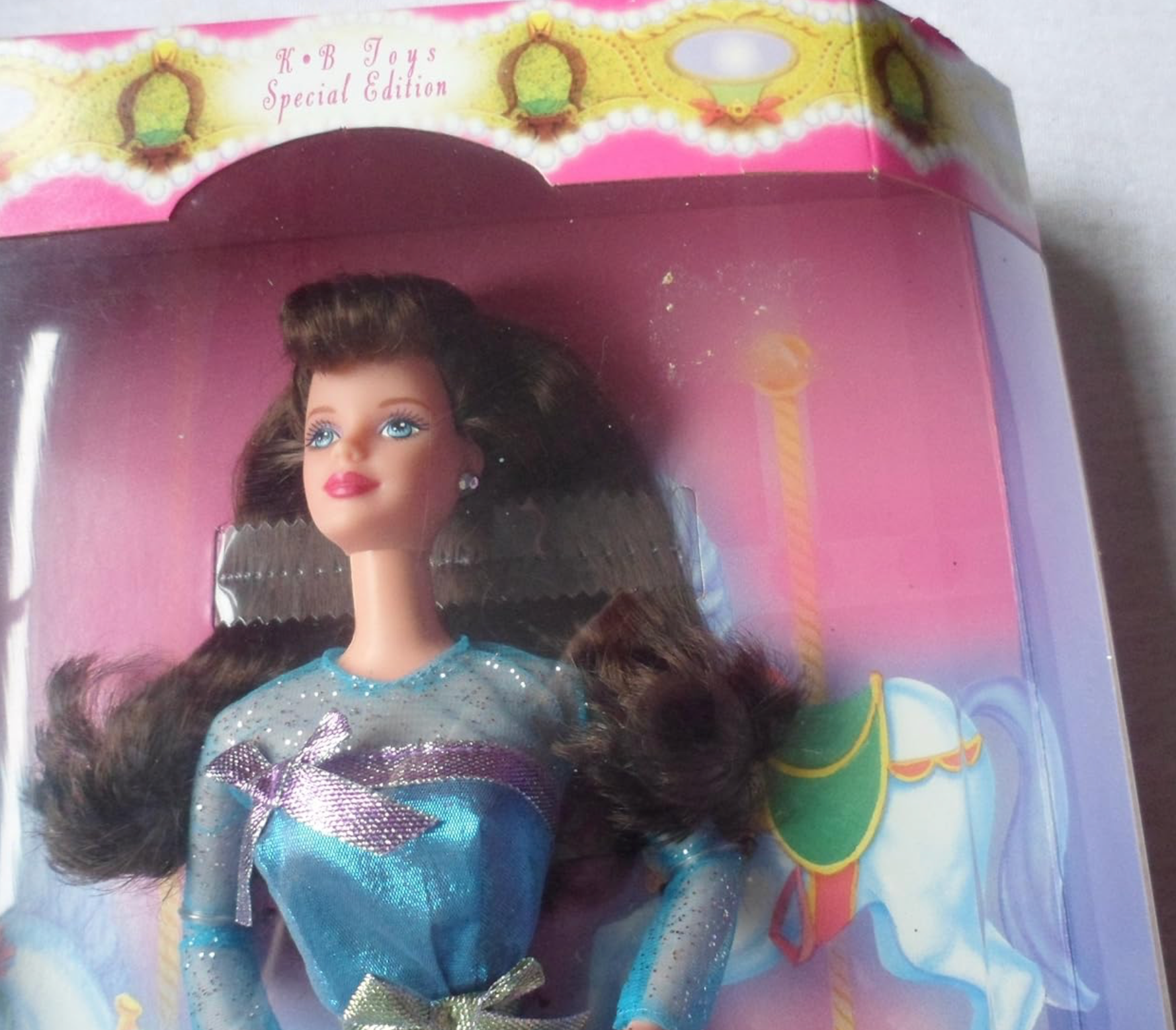 Mattel Starlight Carousel Barbie, K.B. Toys Special Edition 1987