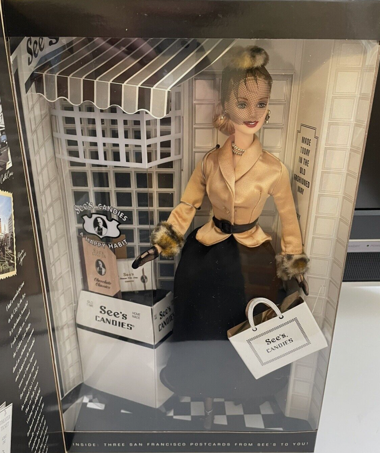 Vintage Mattel 53487 Sees Candies I Left My Heart In San Francisco Barbie