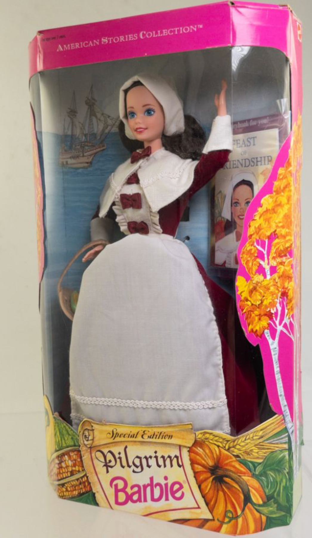 Vintage Mattel Barbie Doll 1994 American Stories Collection Pilgrim # 12577