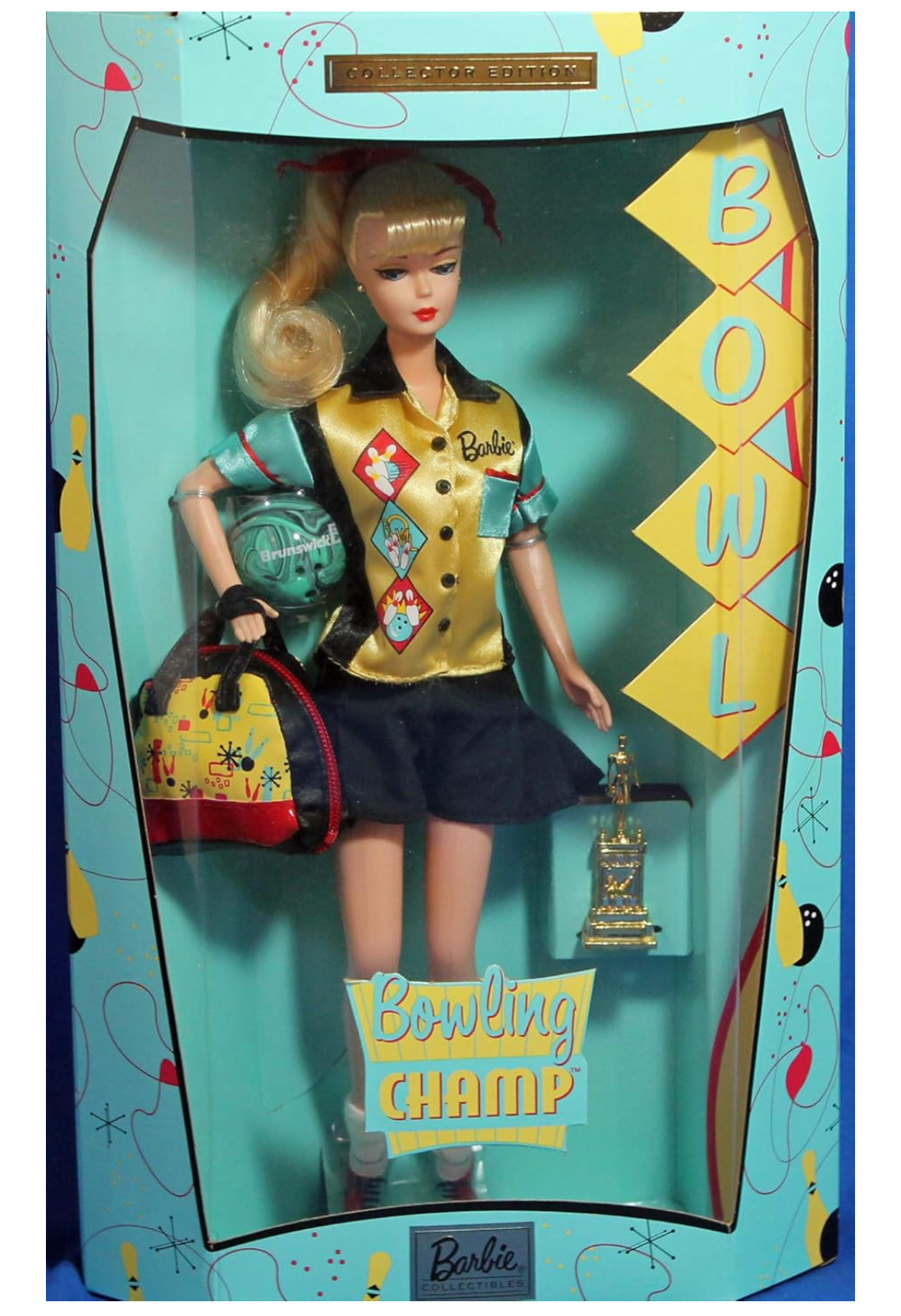 Vintage Barbie Bowling Champ Collector Edition Barbie Doll c. 1999