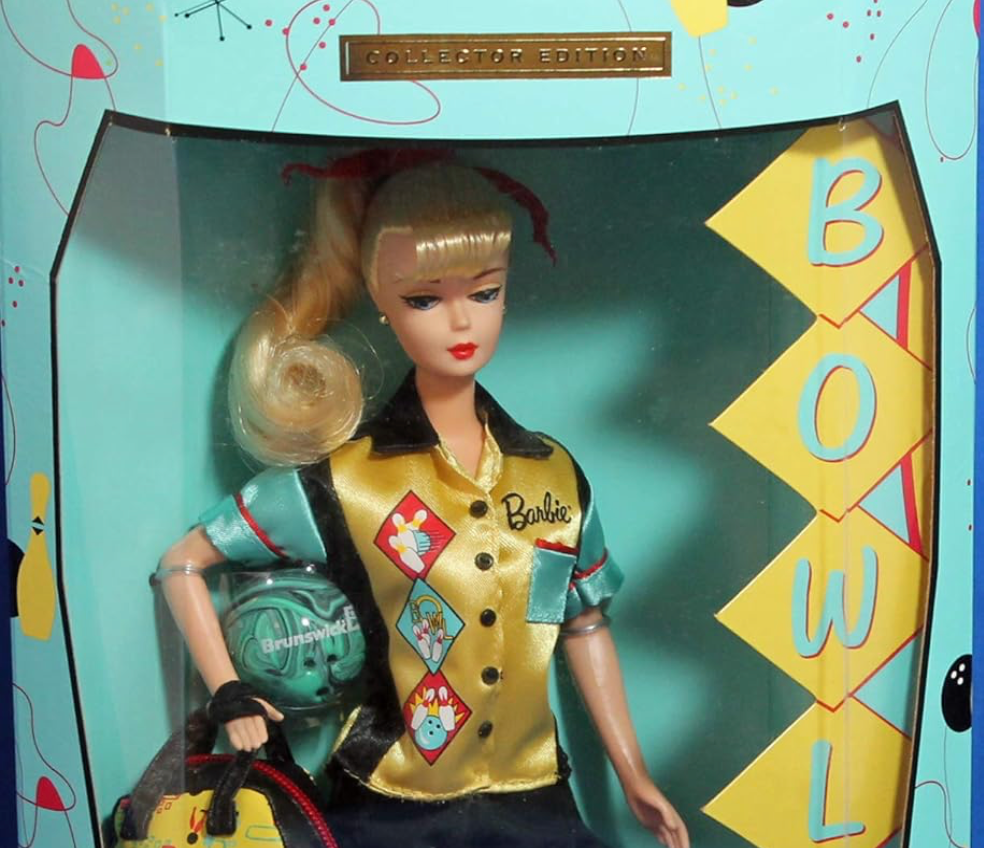 Vintage Barbie Bowling Champ Collector Edition Barbie Doll c. 1999