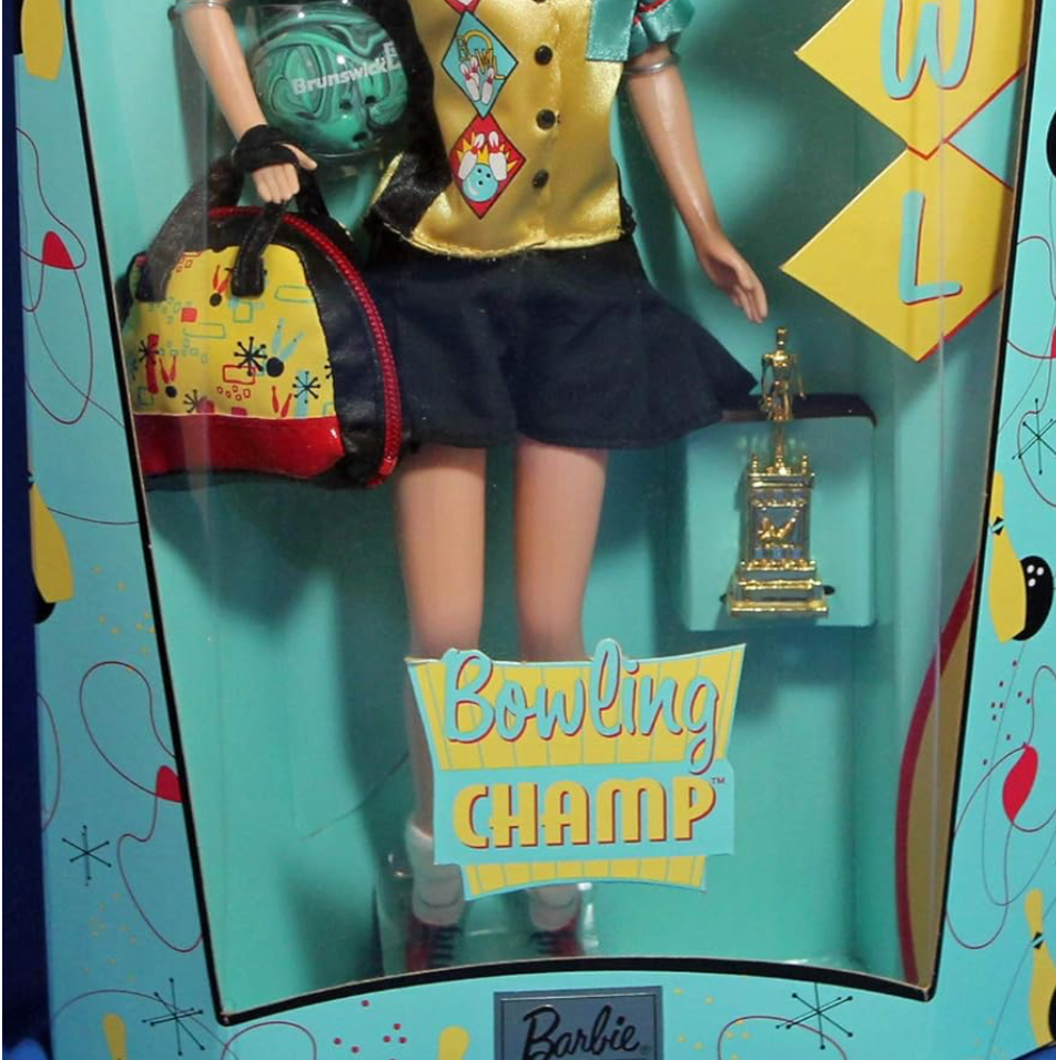 Vintage Barbie Bowling Champ Collector Edition Barbie Doll c. 1999