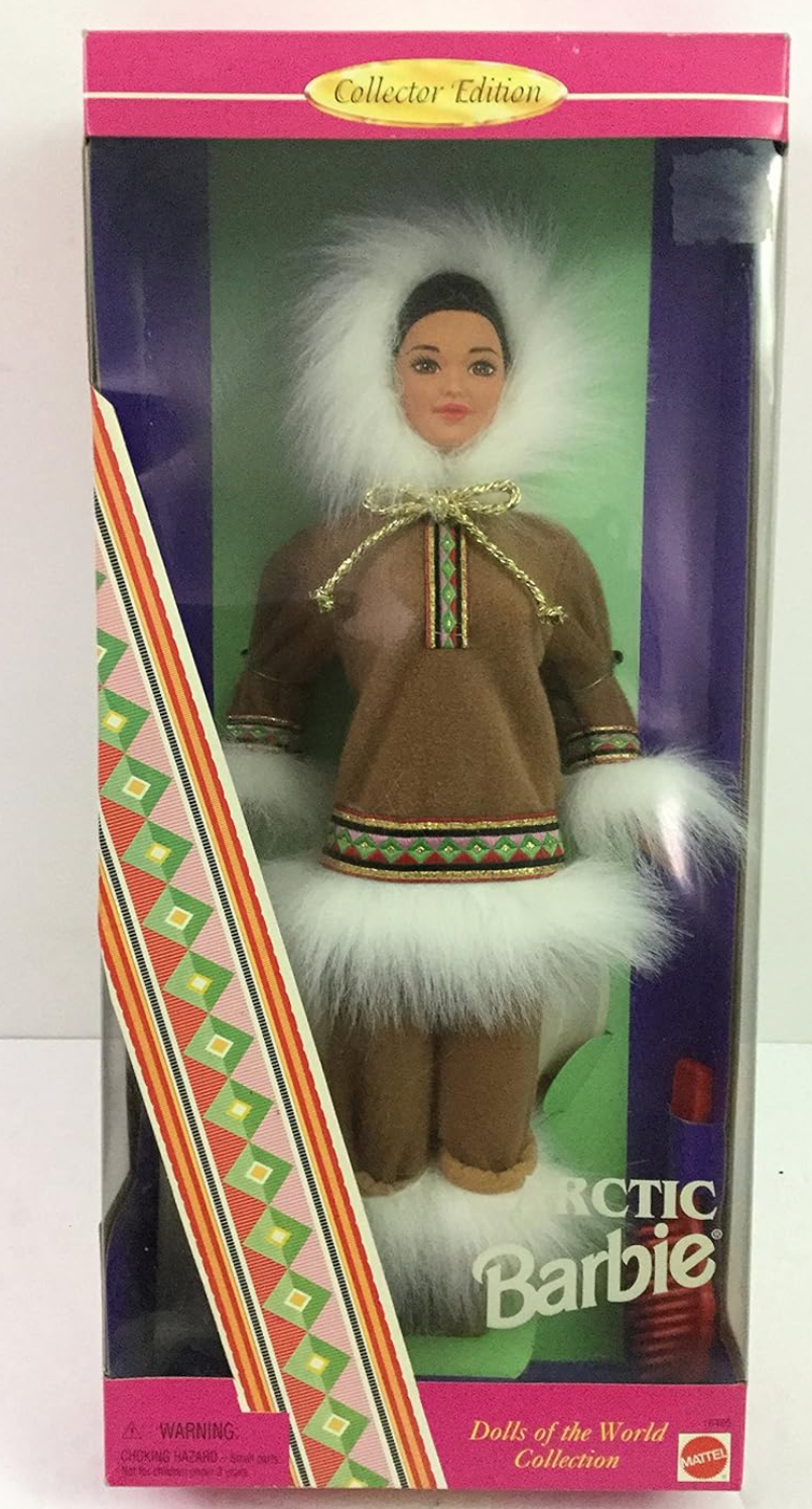 Vintage Arctic Barbie - 1996 Mattel Dolls of the World Collector Edition 16495