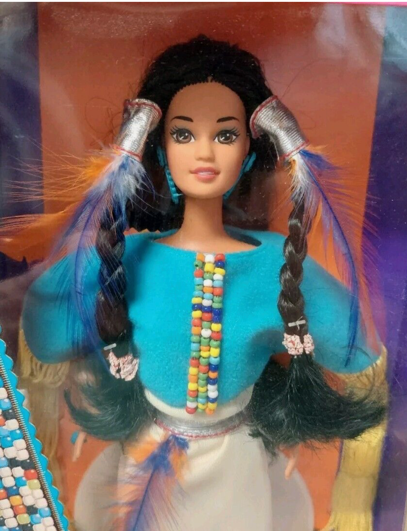 Vintage 1993 Native American Barbie Doll 2nd Edition #11609 Dolls Of The World