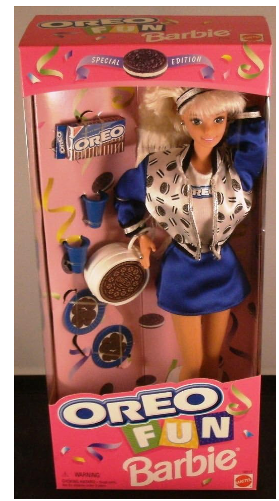 Vintage Oreo Fun Barbie Doll Special Edition 1997 Mattel No. 18511