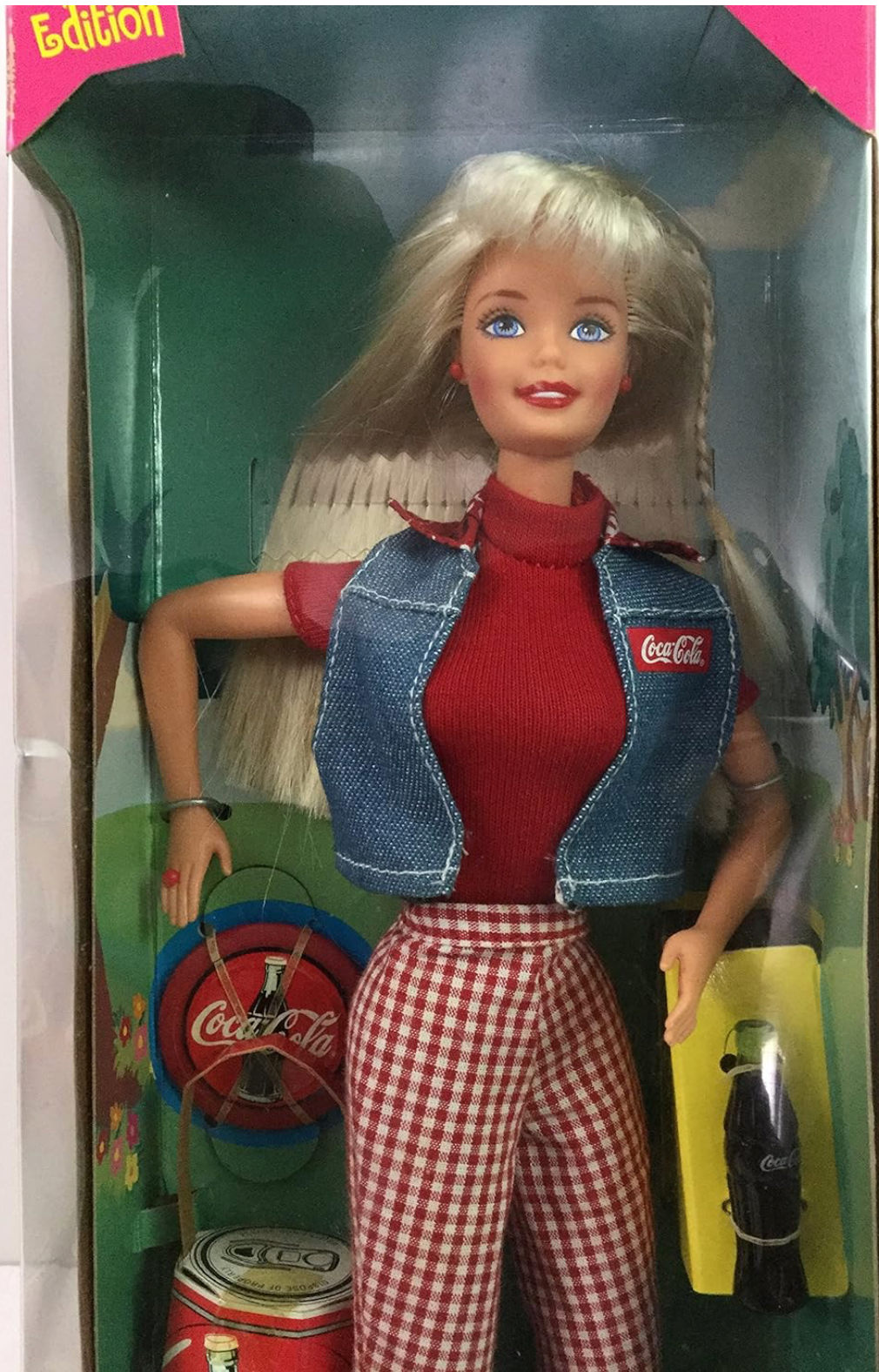 Vintage Mattel Coca Cola Picnic Barbie 1997, #19626