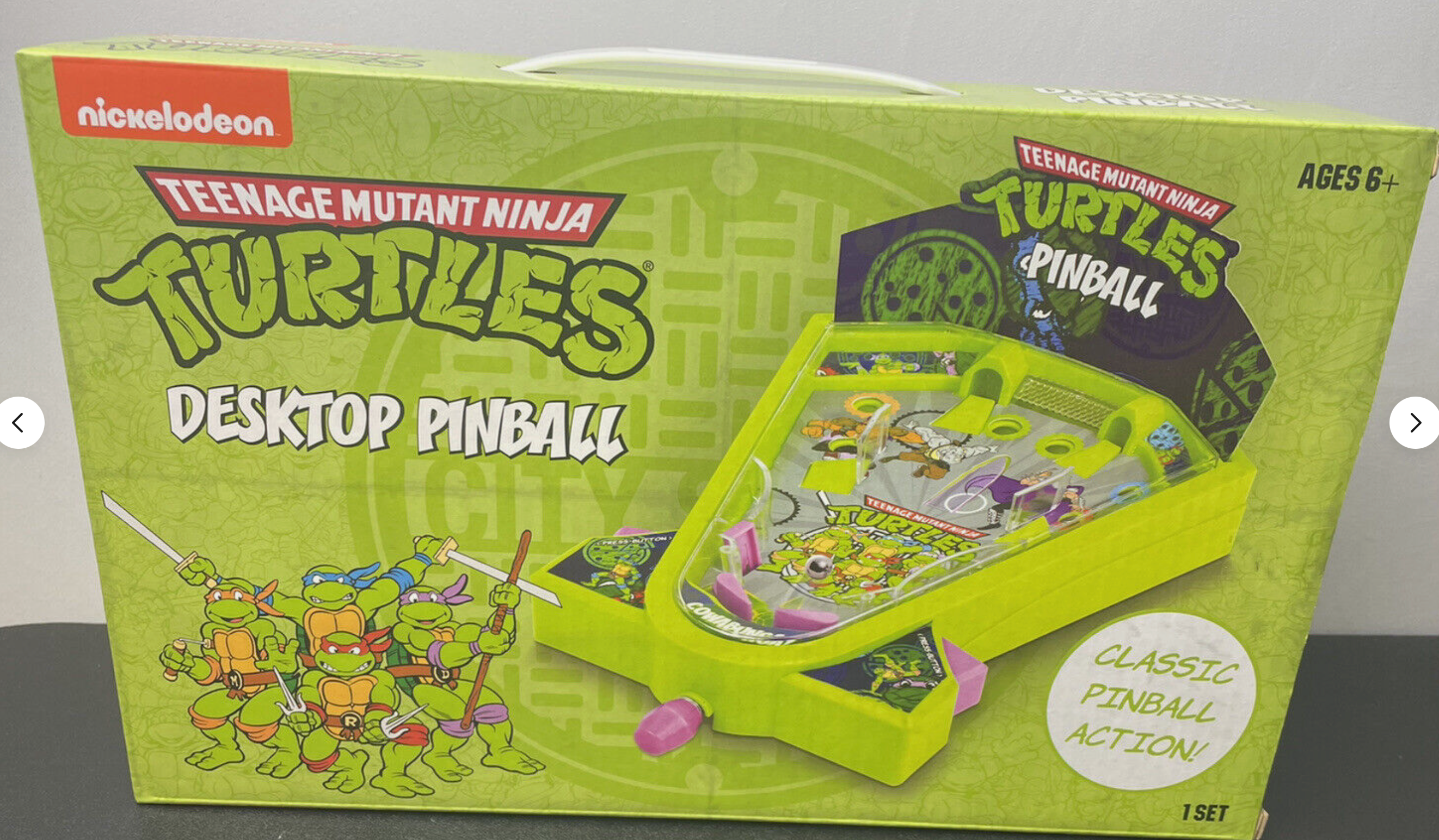 Teenage Mutant Ninja Turtles ,Desktop Pinball Game Nickelodeon